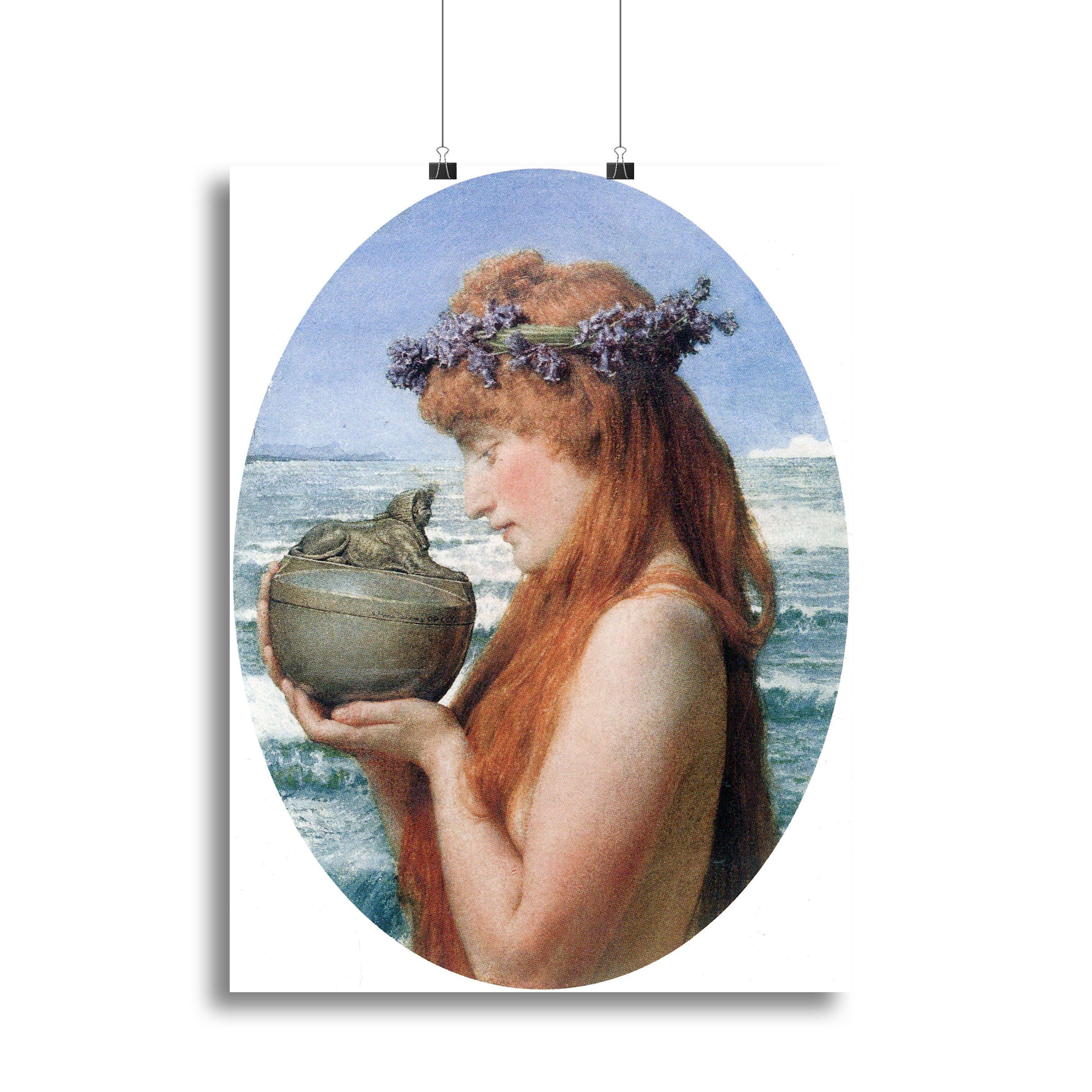 Pandora by Alma Tadema Poster - Unframed