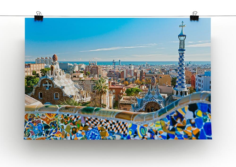 Park Guell Poster - Unframed