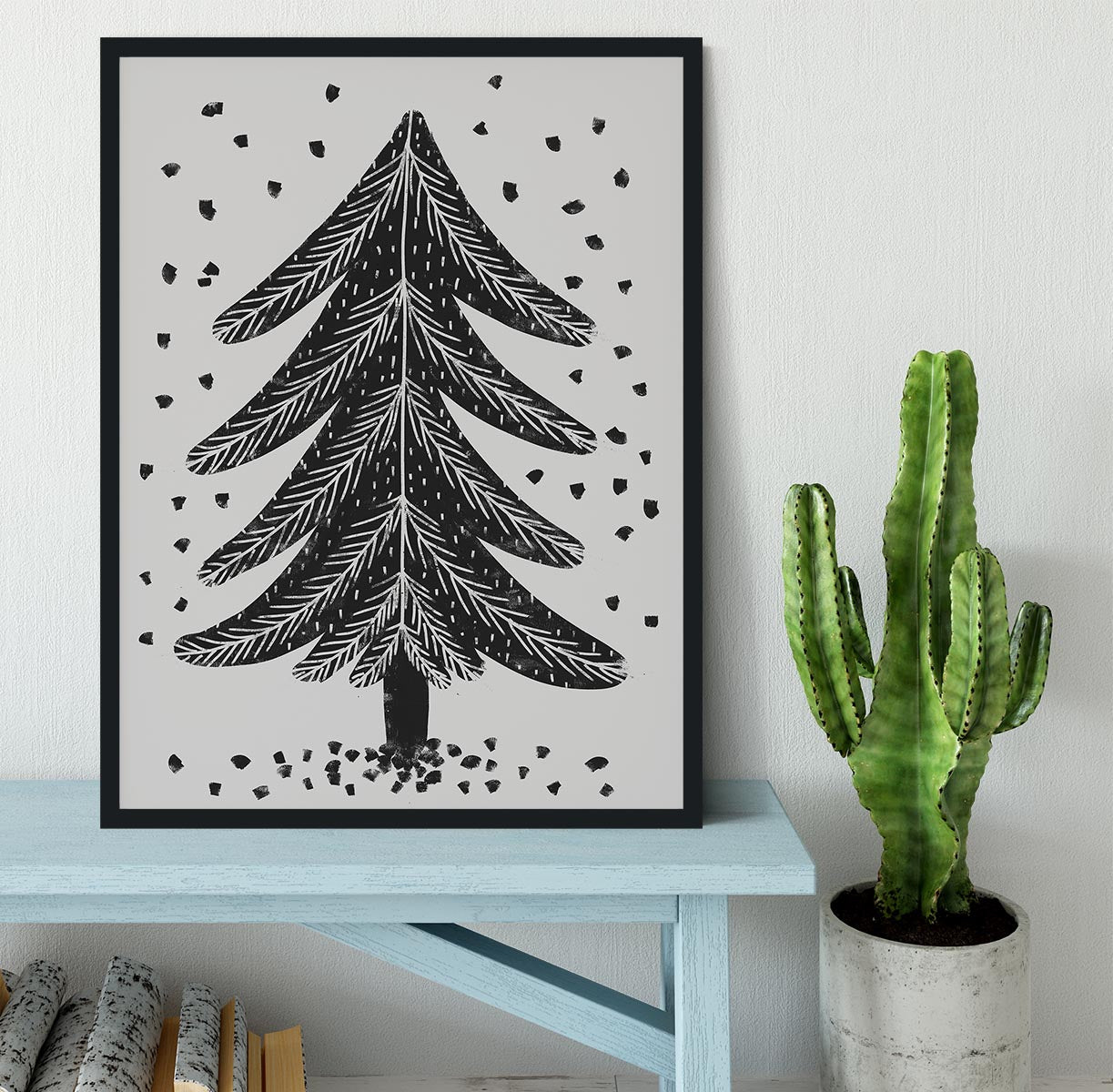 Pine Tree Framed Print - 1x - 2