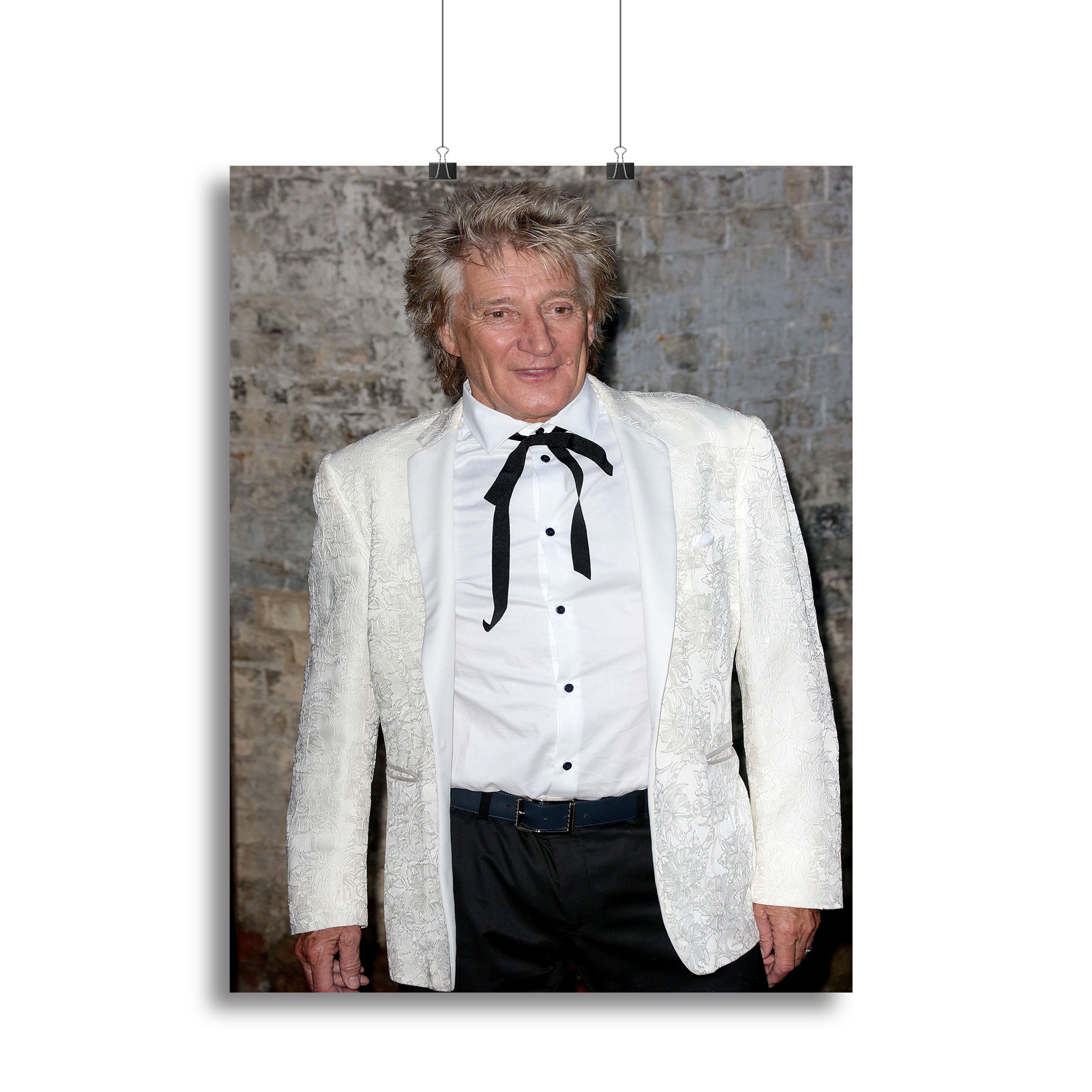 Rod Stewart in 2023 Canvas Print or Poster - Canvas Art Rocks - 2