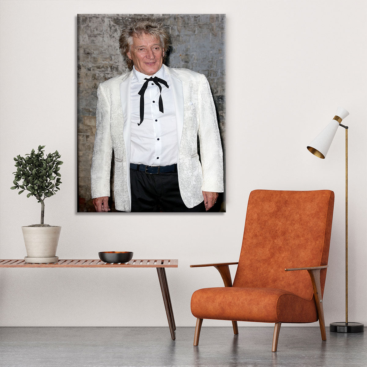 Rod Stewart in 2023 Canvas Print or Poster - Canvas Art Rocks - 6