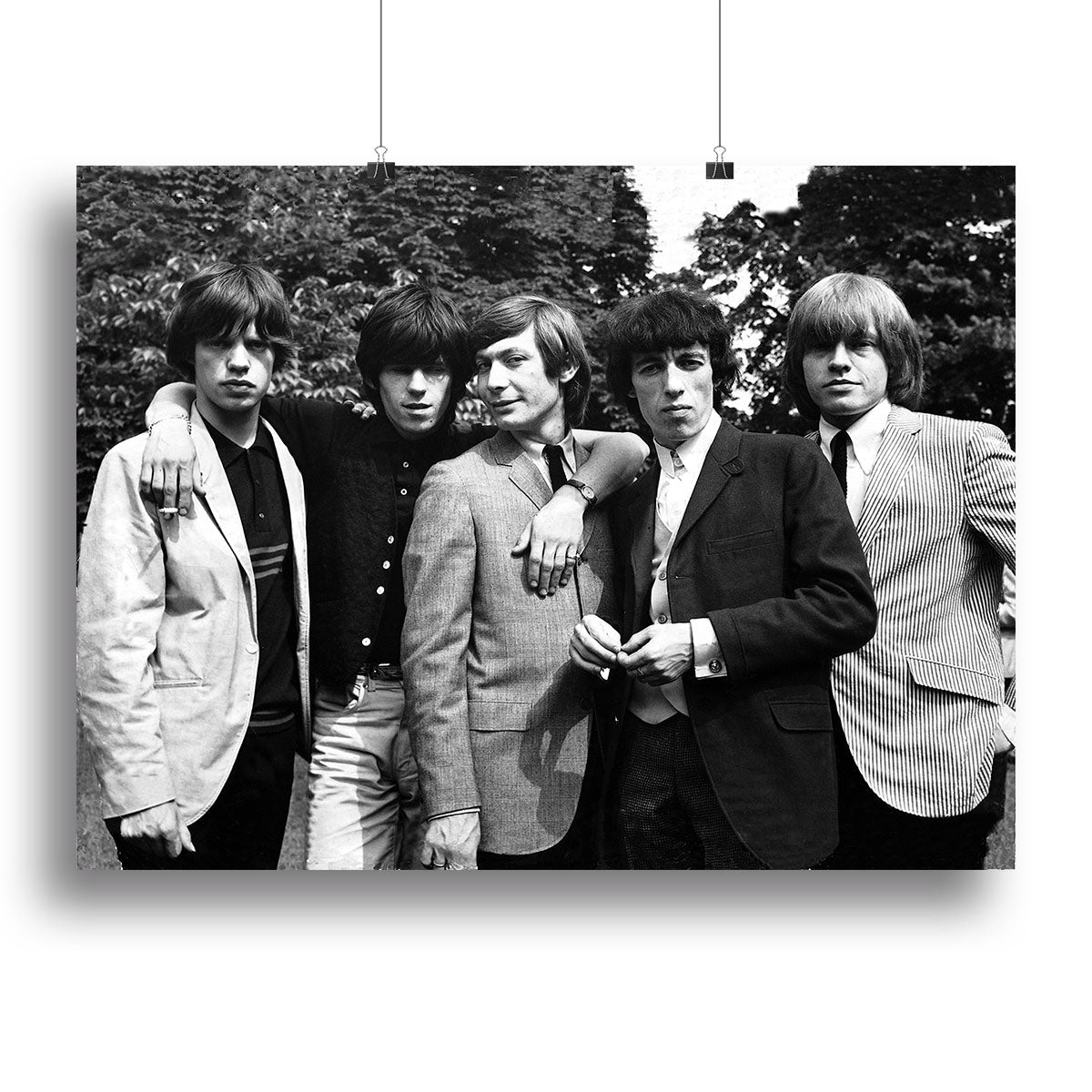 Rolling Stones 1964 Poster - Unframed