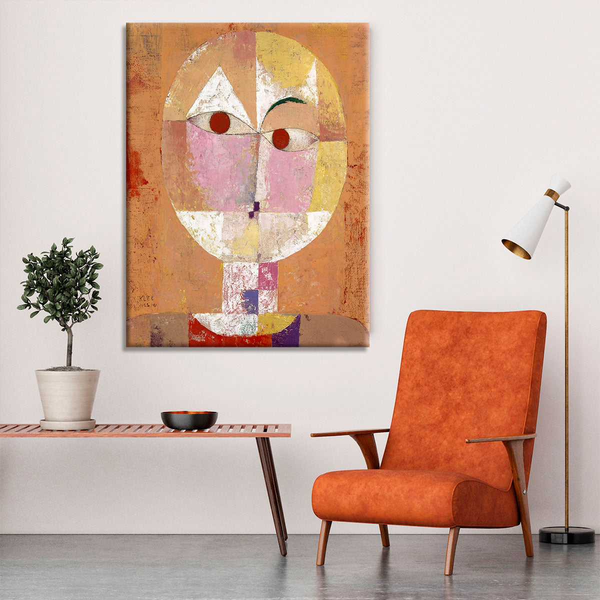 Senecio Baldgreis 1922 No.1 Canvas Print or Poster - Canvas Art Rocks - 6