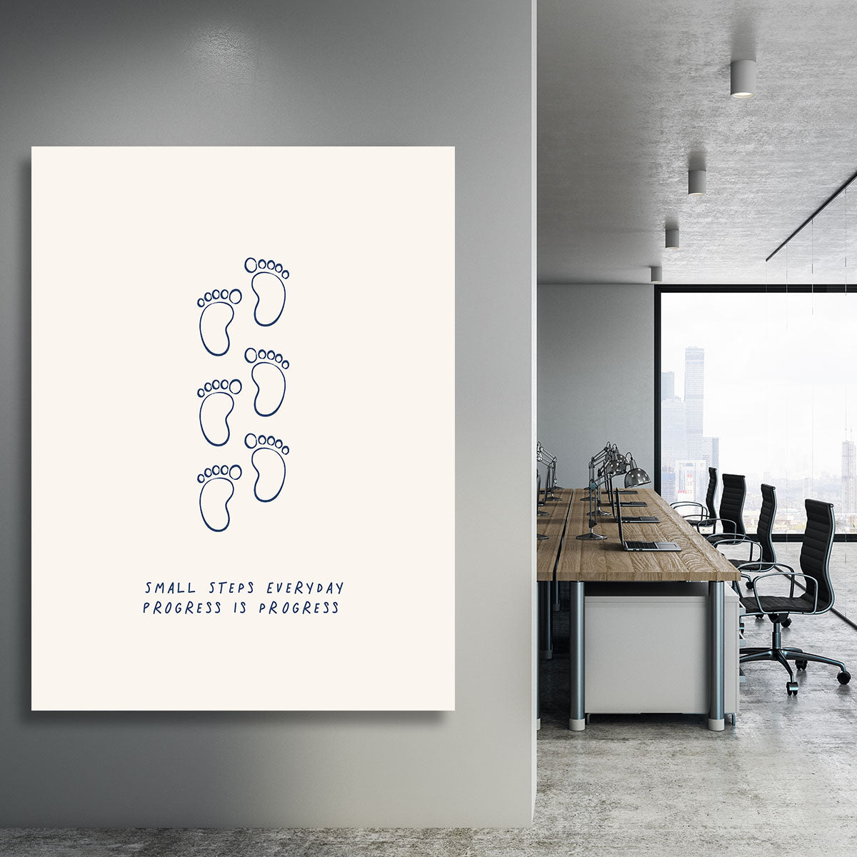 Small Steps Canvas Print or Poster - Canvas Art Rocks - 3