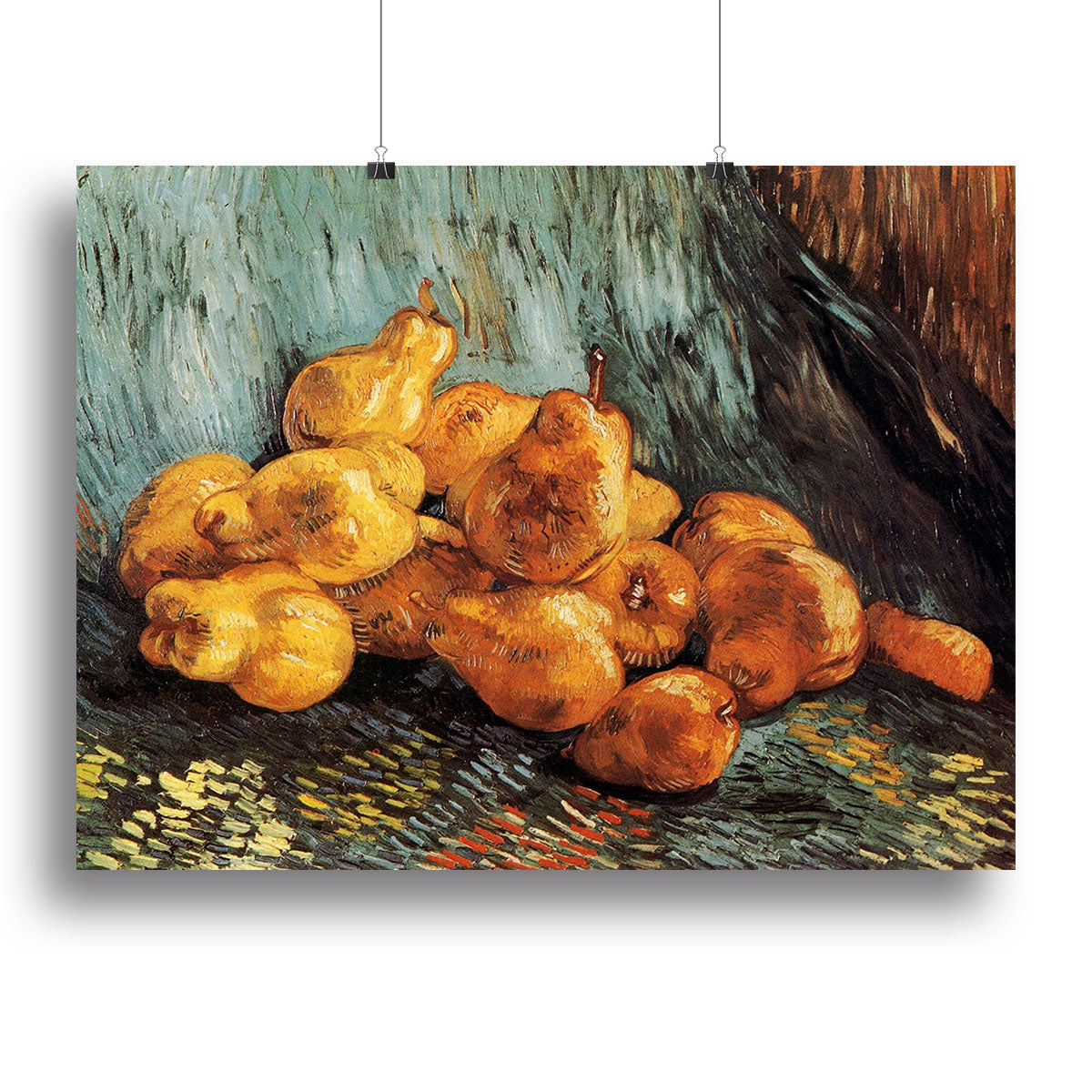 Still Life with Pears by Van Gogh Poster - Unframed