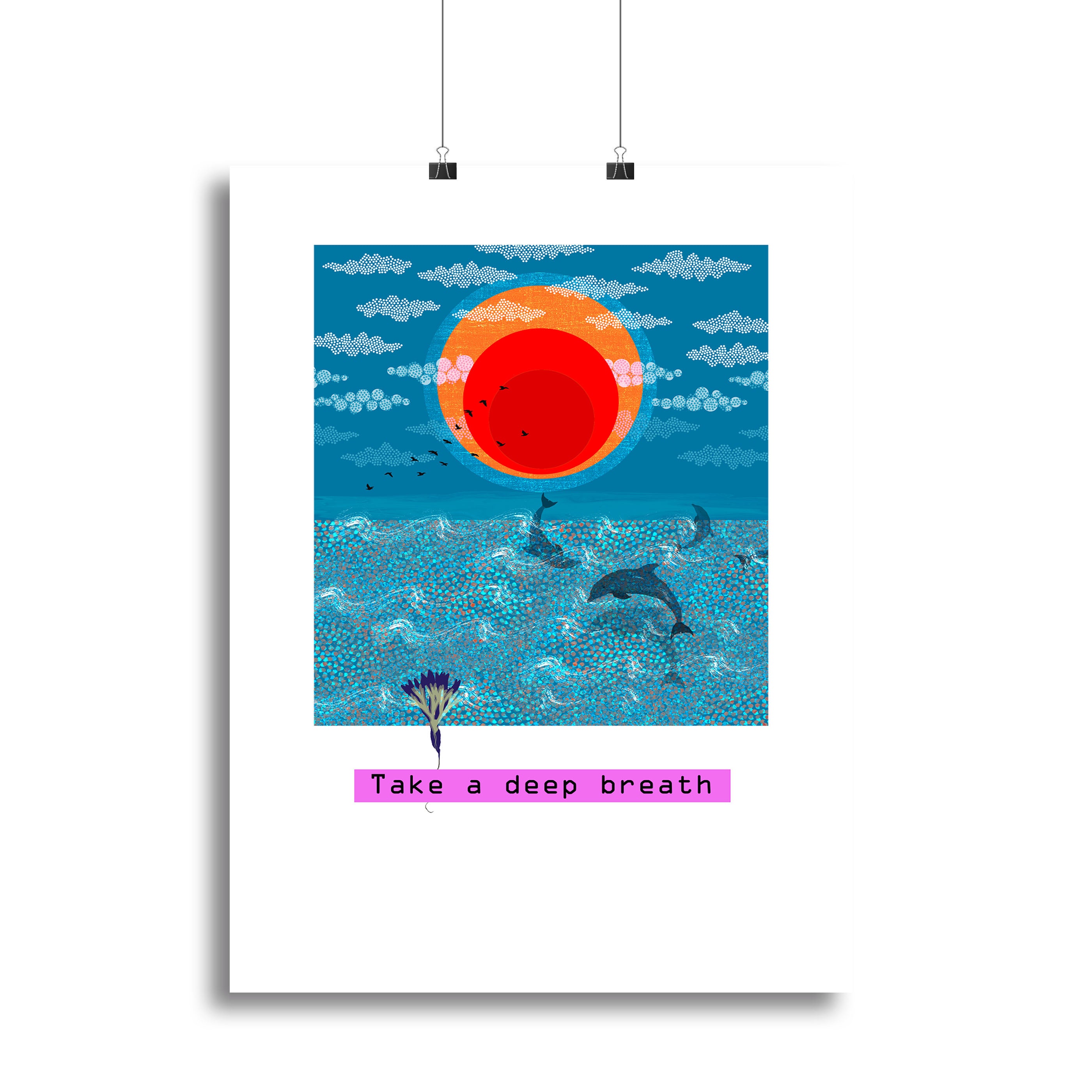 Take a deep breath Canvas Print or Poster - 1x - 2
