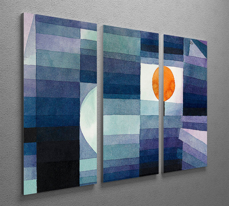 The Harbinger of Autumn 1922 No.1 3 Split Panel Canvas Print - Canvas Art Rocks - 2