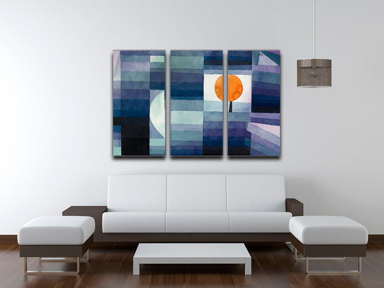 The Harbinger of Autumn 1922 No.1 3 Split Panel Canvas Print - Canvas Art Rocks - 3