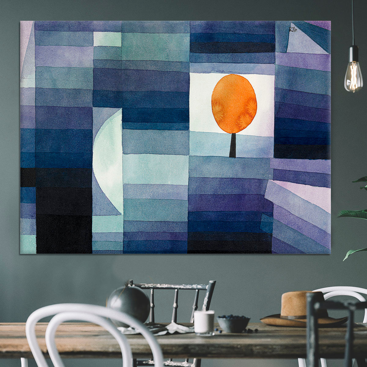 The Harbinger of Autumn 1922 No.1 Canvas Print or Poster - Canvas Art Rocks - 3