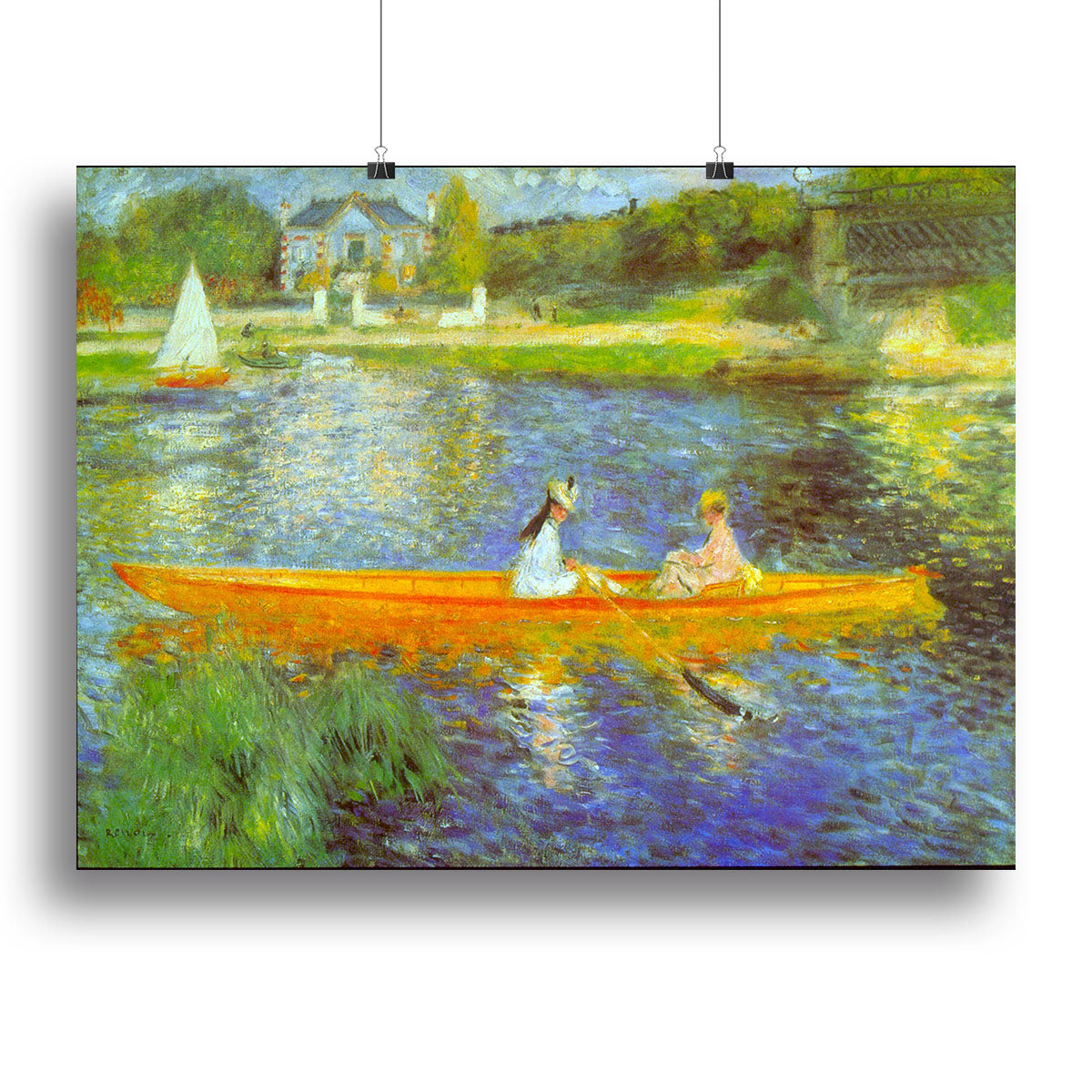 The Seine by Renoir Poster - Unframed