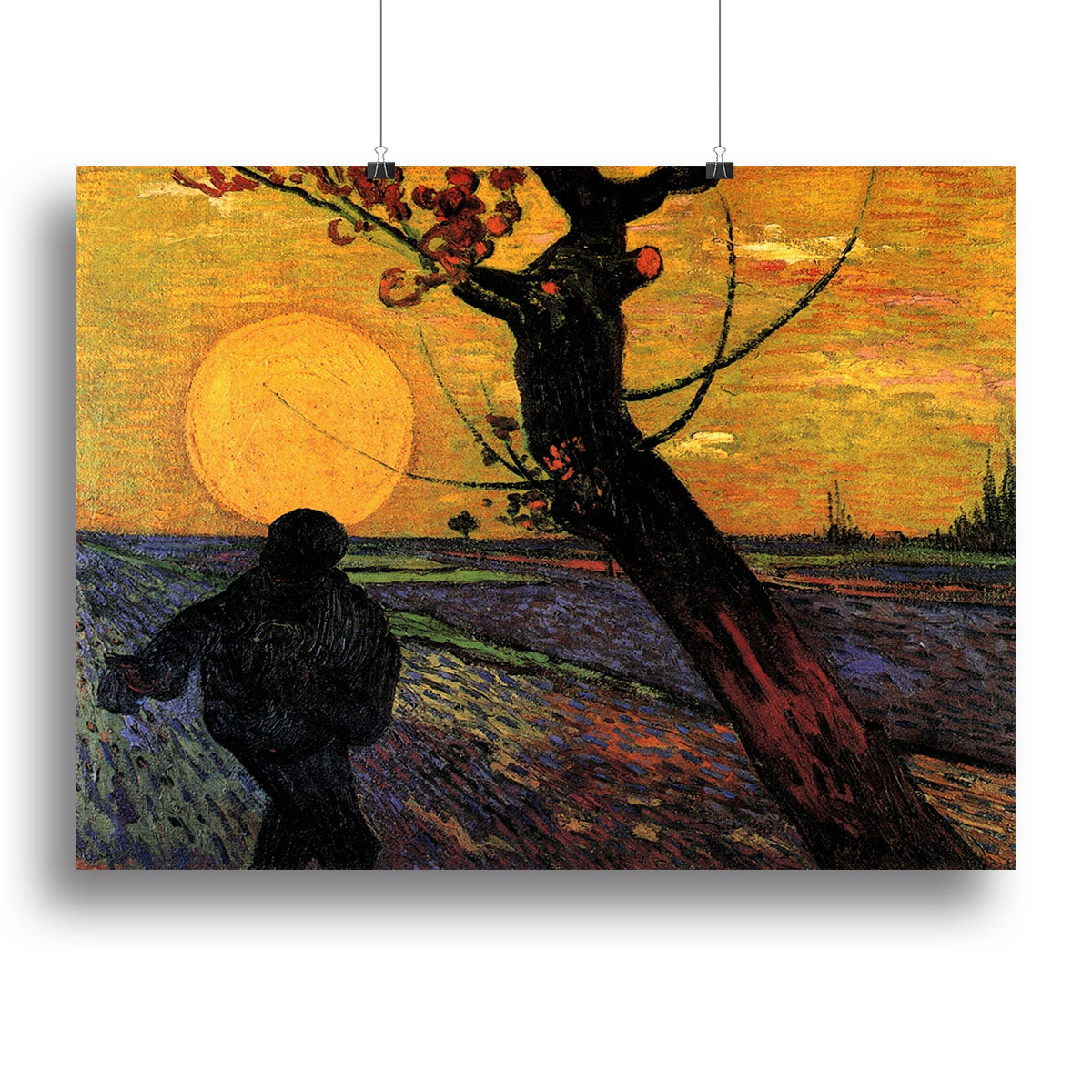 The Sower 2 by Van Gogh Poster - Unframed