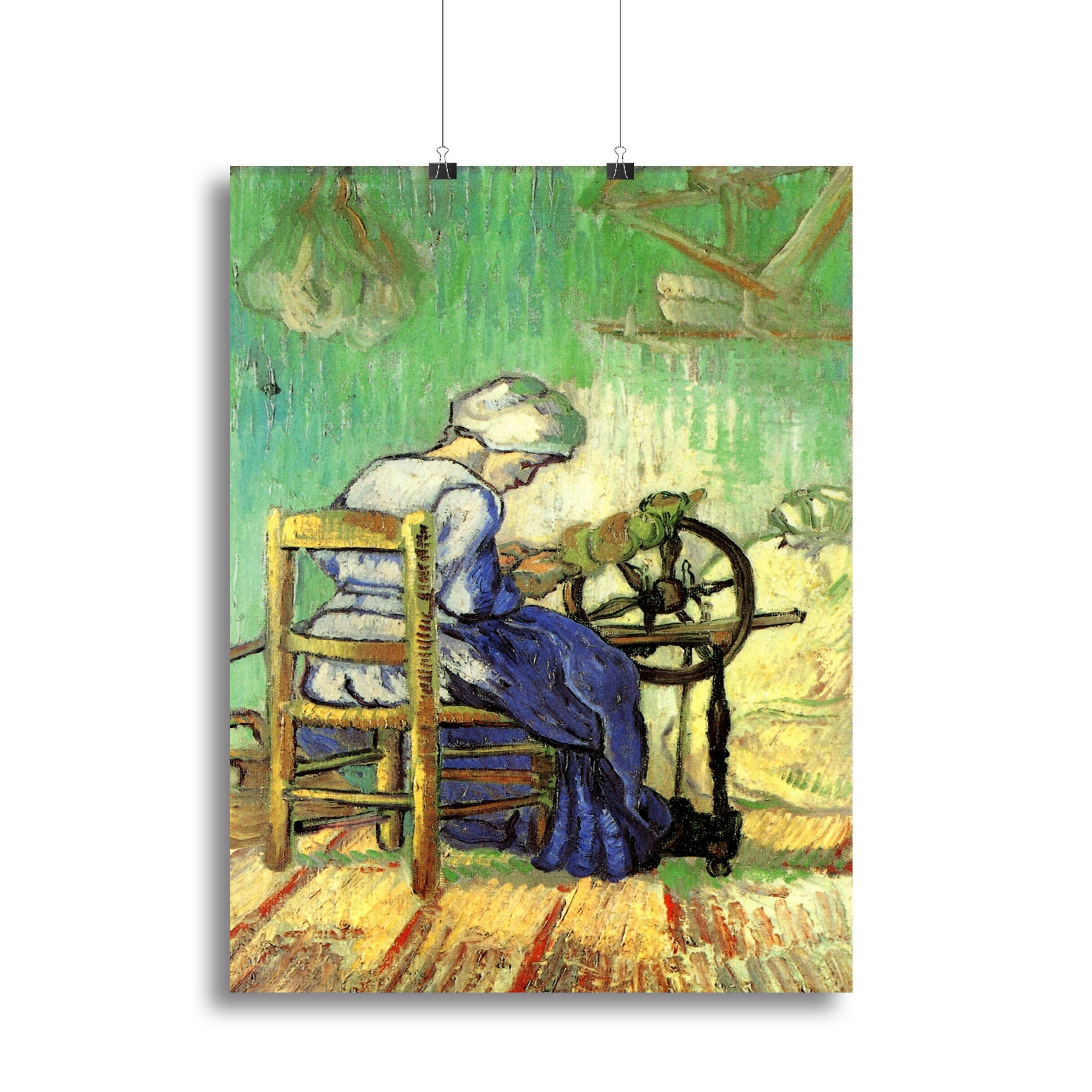The Spinner by Van Gogh Poster - Unframed