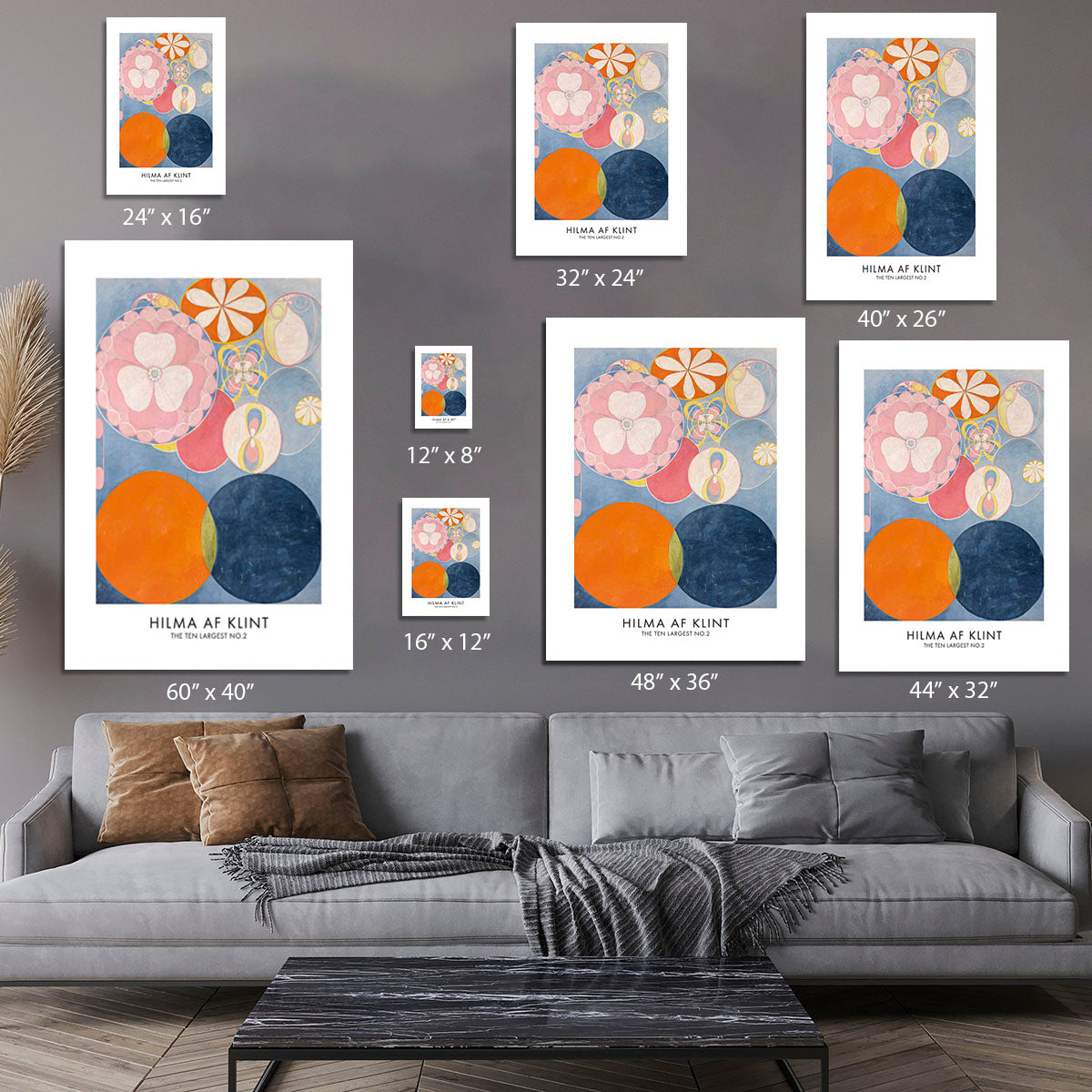 The Ten Largest No.2 Poster Canvas Print or Poster - Canvas Art Rocks - 7