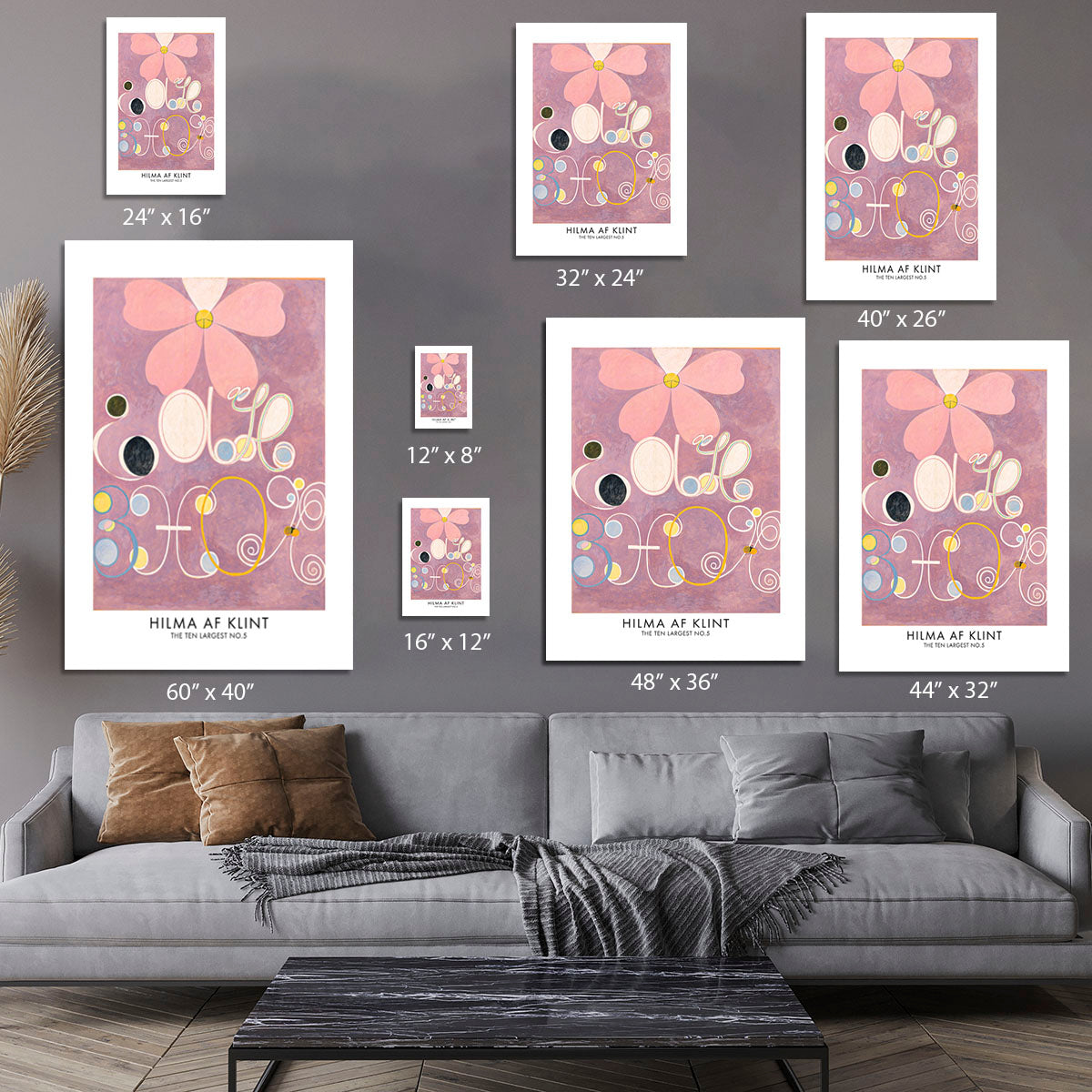 The Ten Largest No.5 Poster Canvas Print or Poster - Canvas Art Rocks - 7