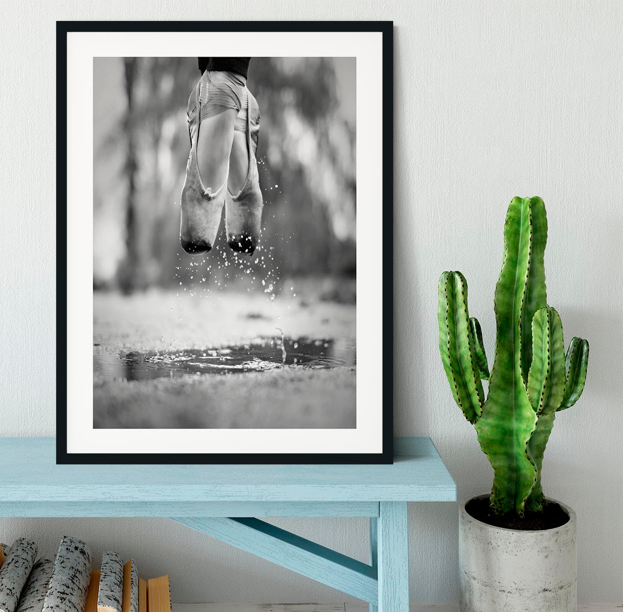 The day we went jumping in puddles Framed Print - 1x - 1