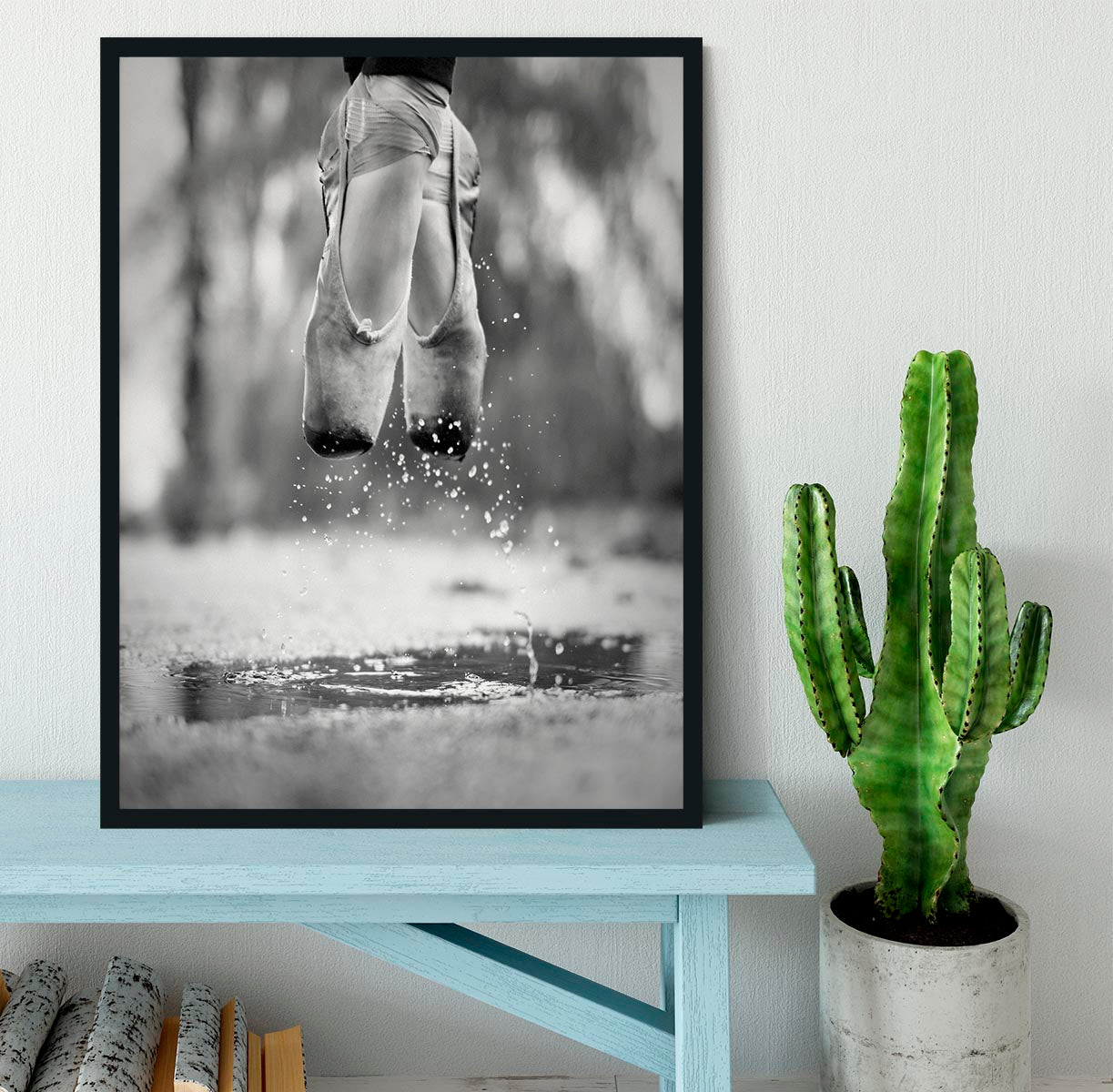 The day we went jumping in puddles Framed Print - 1x - 2