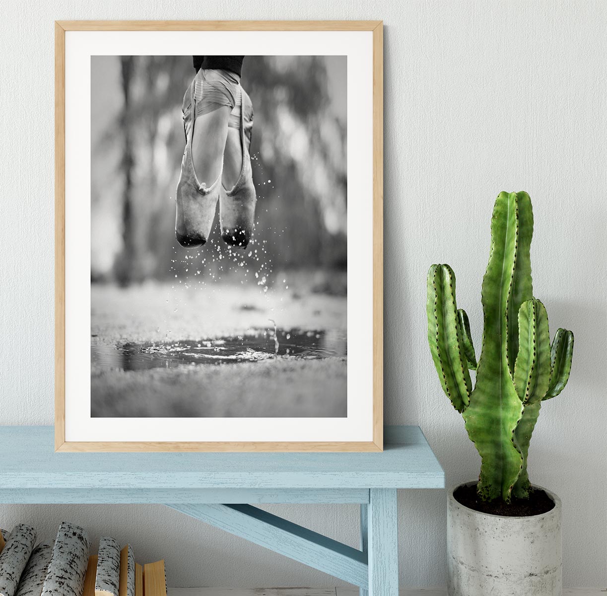 The day we went jumping in puddles Framed Print - 1x - 3