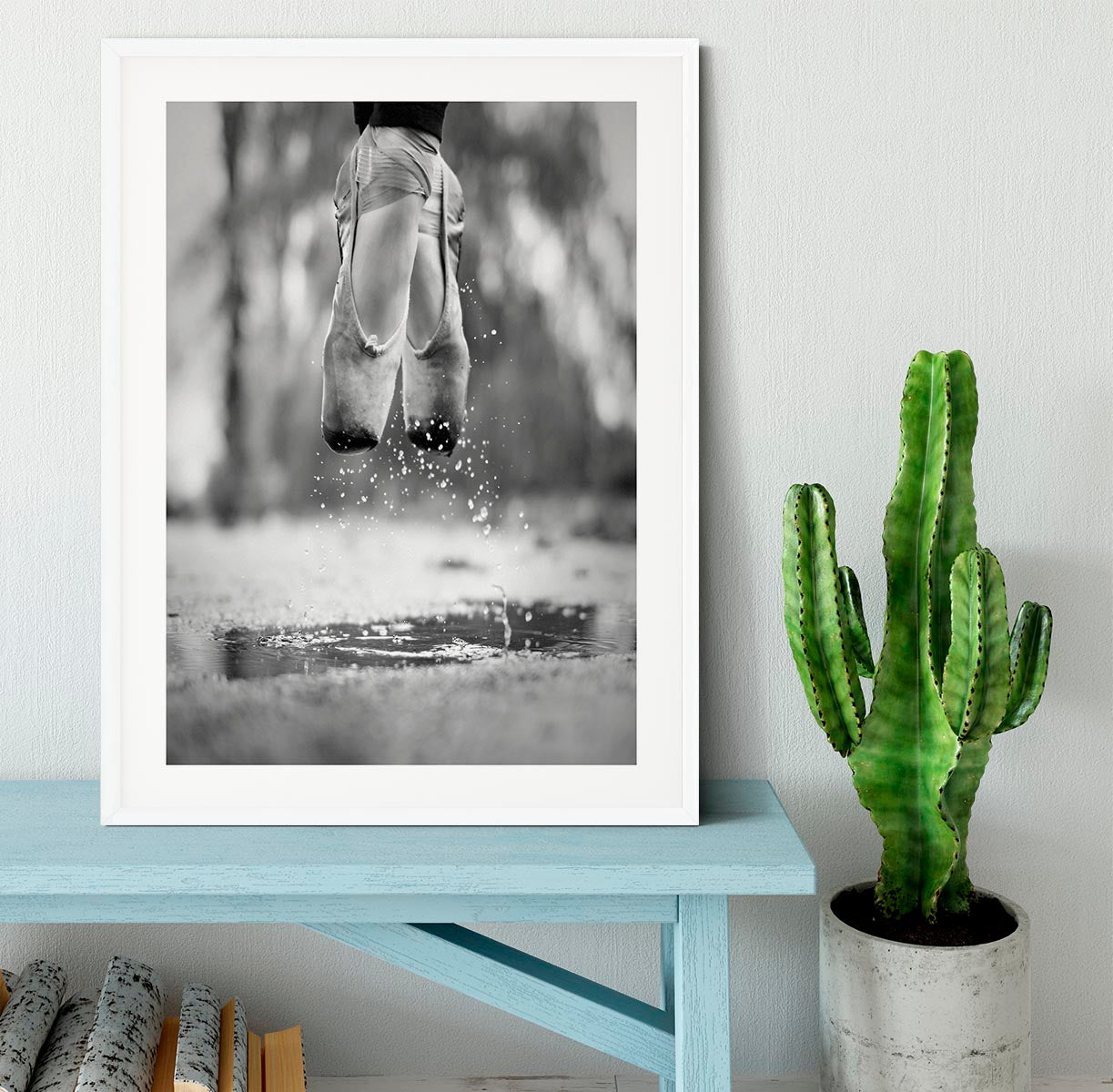 The day we went jumping in puddles Framed Print - 1x - 5