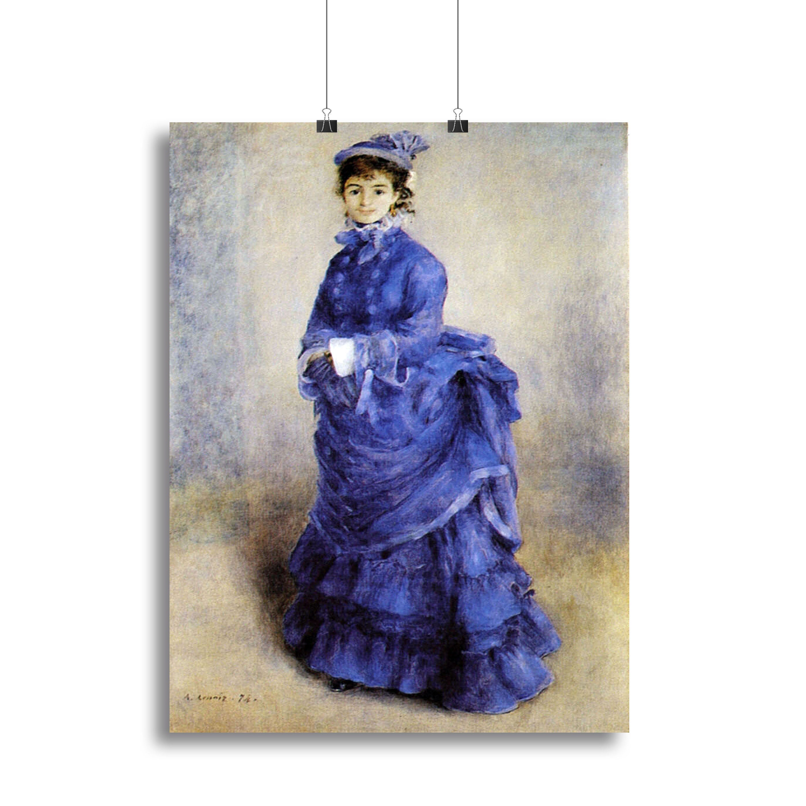 The parisian by Renoir Poster - Unframed
