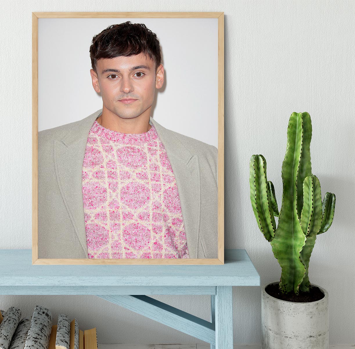 Tom Daley at GQ Men of the Year awards Framed Print - Canvas Art Rocks - 4