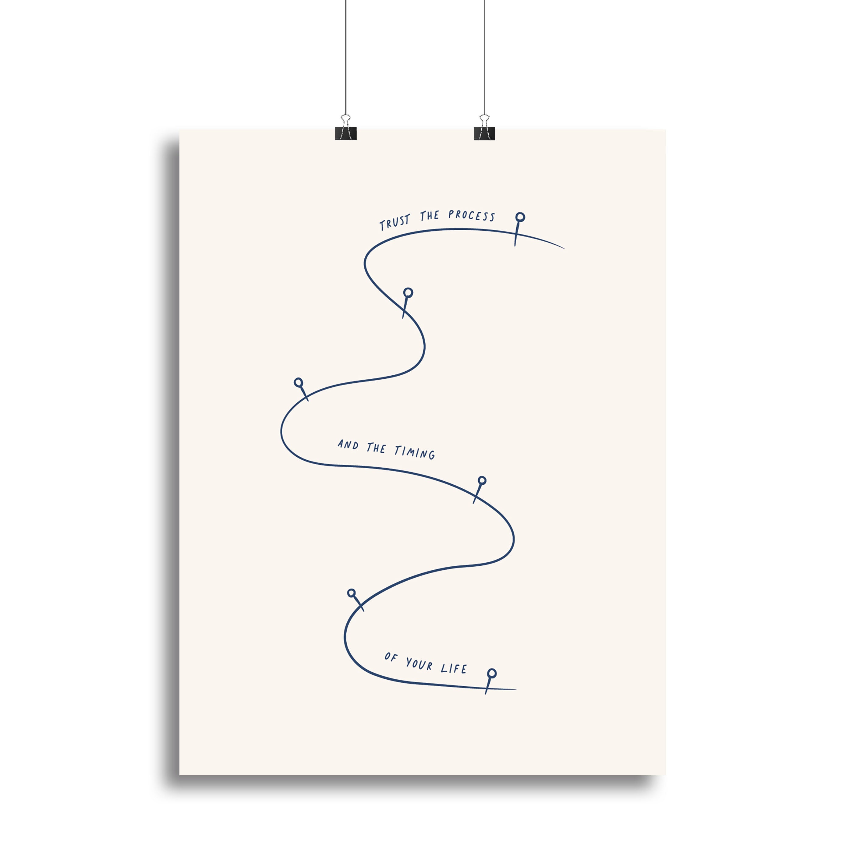 Trust The Process Canvas Print or Poster - Canvas Art Rocks - 2