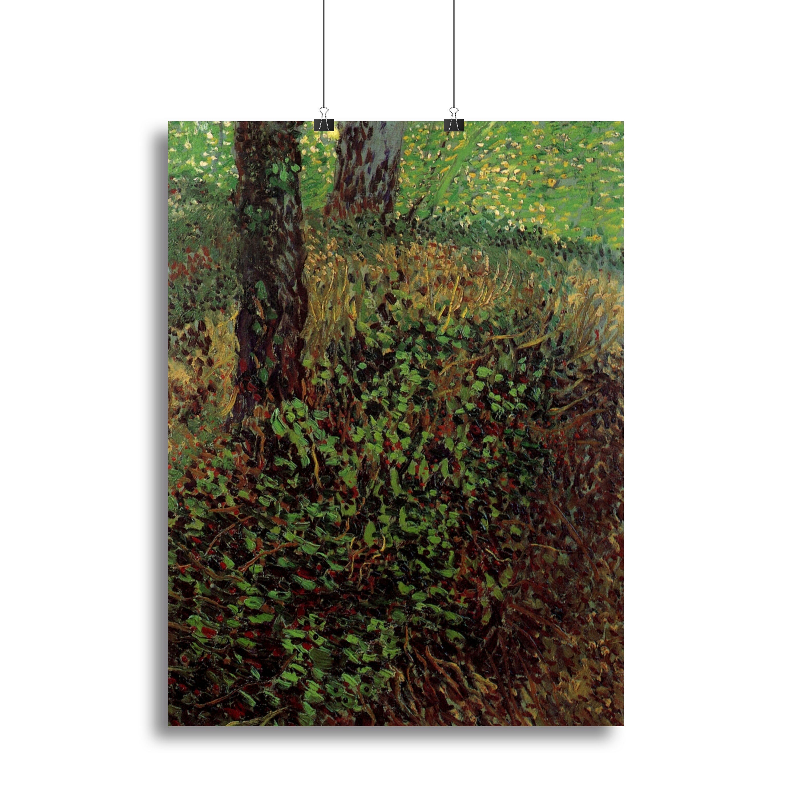 Undergrowth by Van Gogh Poster - Unframed