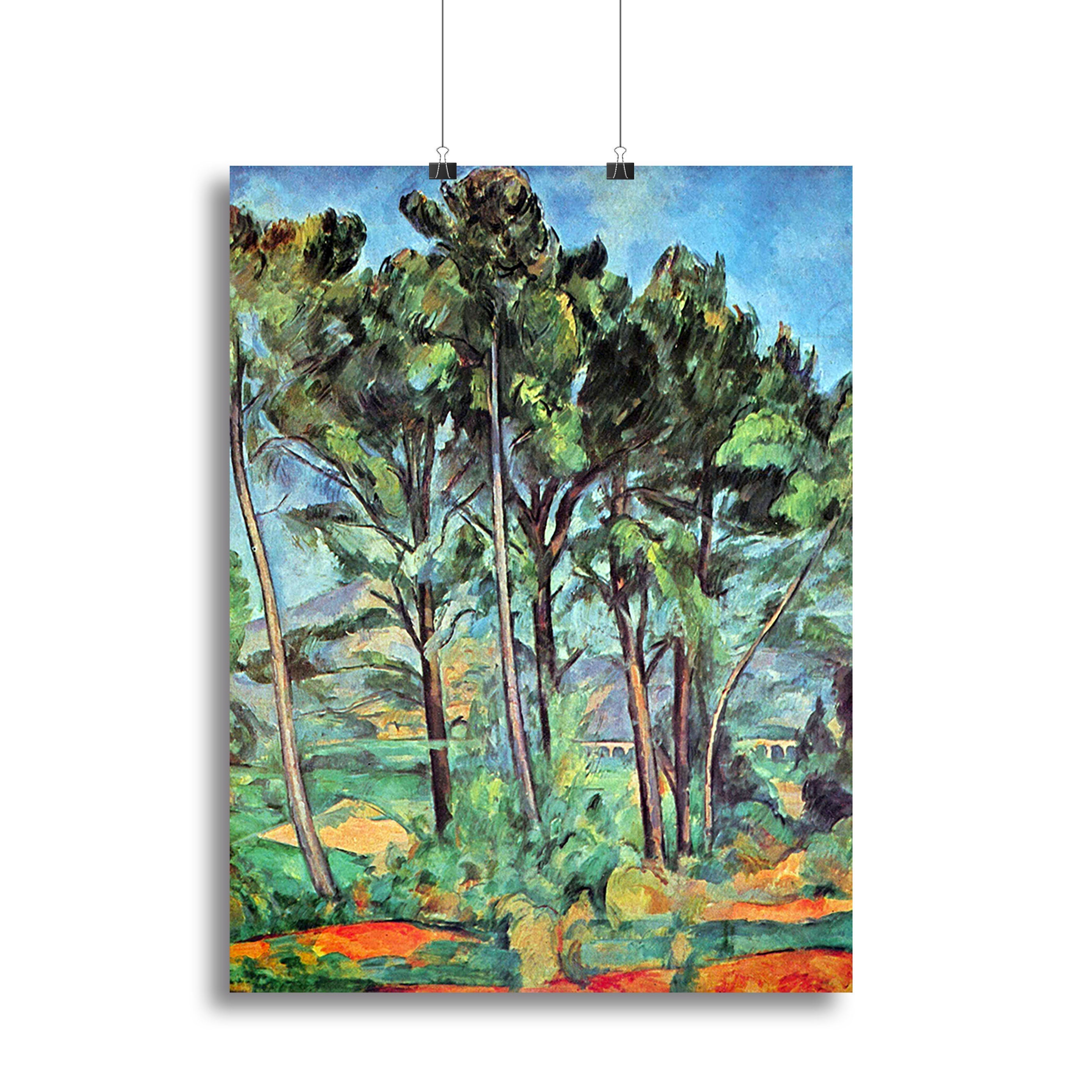 Viaduct by Cezanne Poster - Unframed