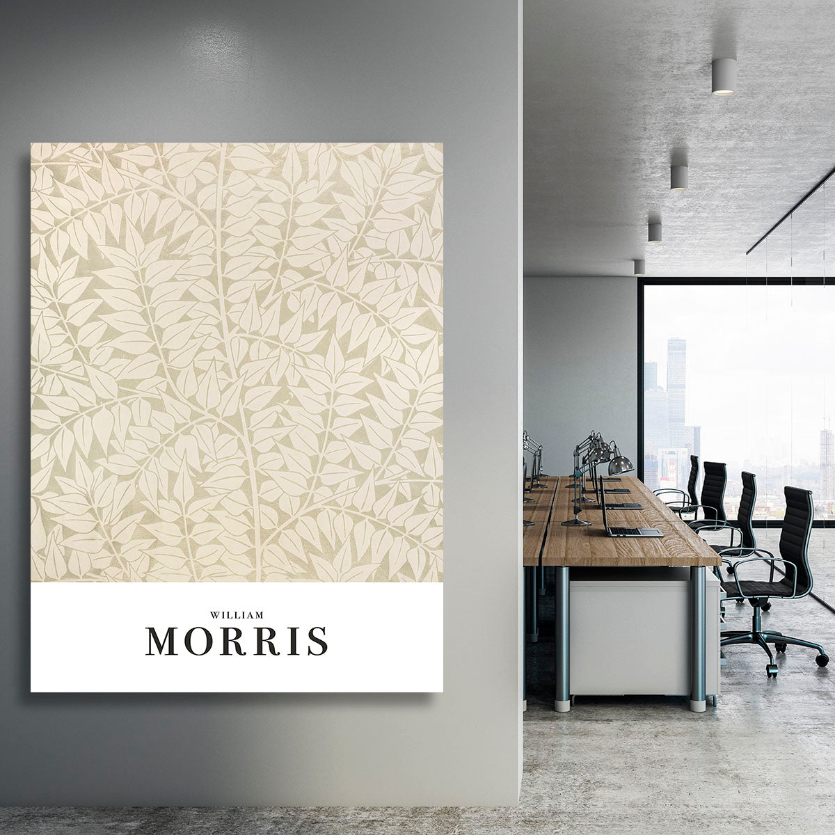 William Morris Branch Canvas Print or Poster - Canvas Art Rocks - 3