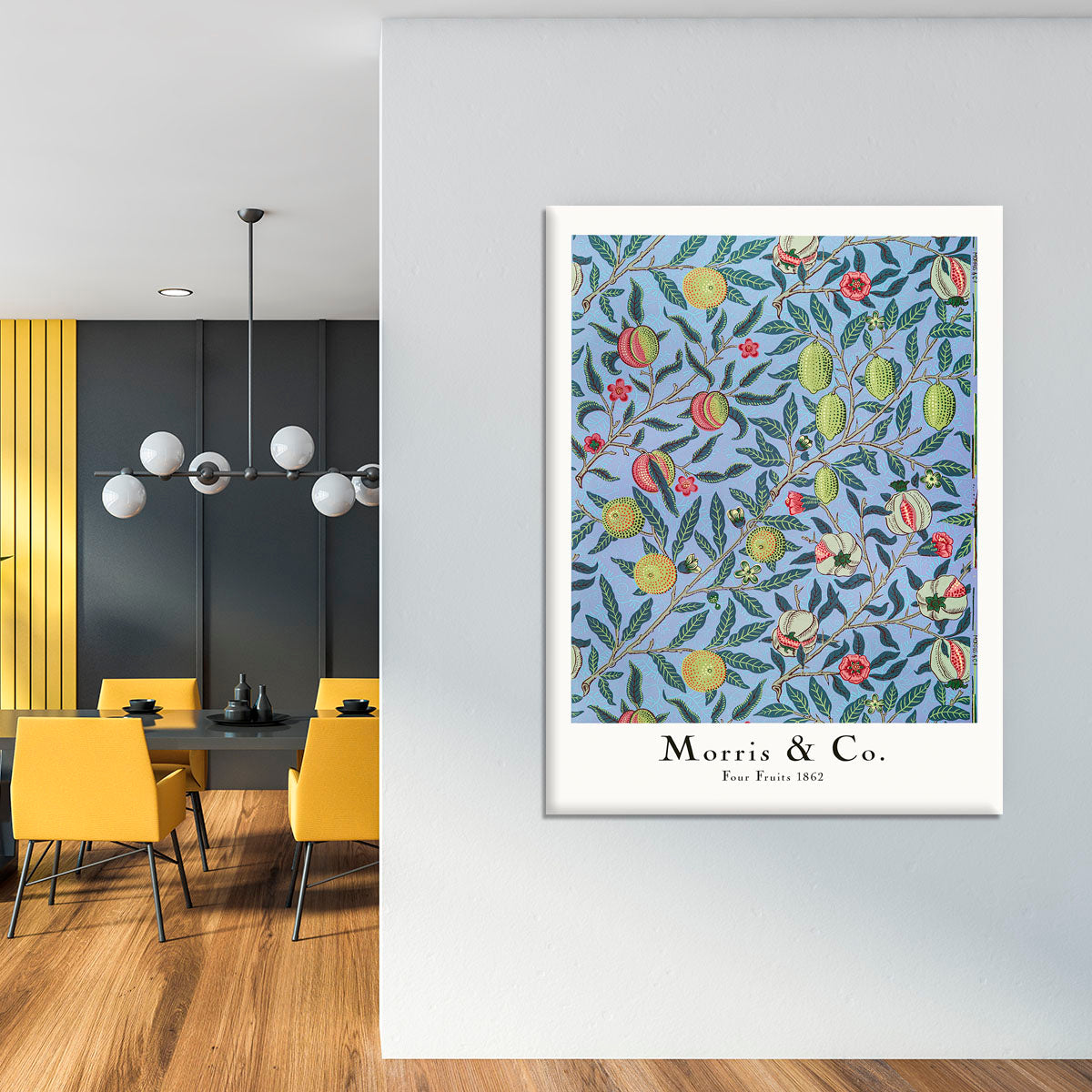 William Morris Four Fruits Canvas Print or Poster - Canvas Art Rocks - 4