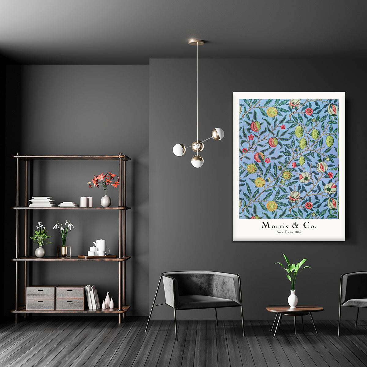 William Morris Four Fruits Canvas Print or Poster - Canvas Art Rocks - 5