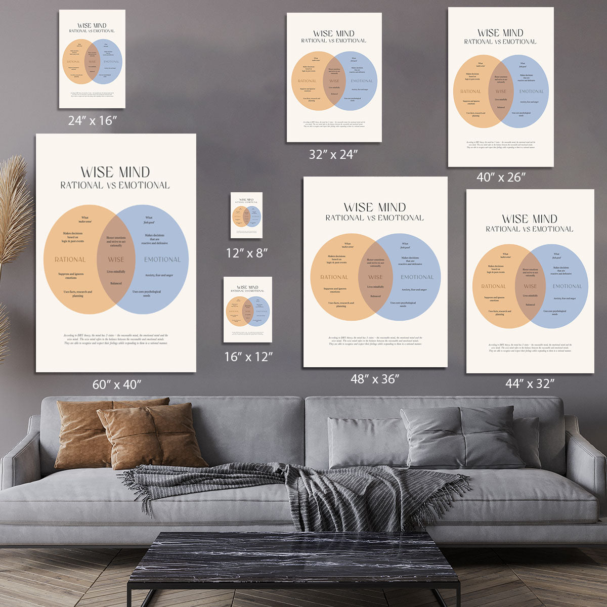 Wise Mind Canvas Print or Poster - Canvas Art Rocks - 7