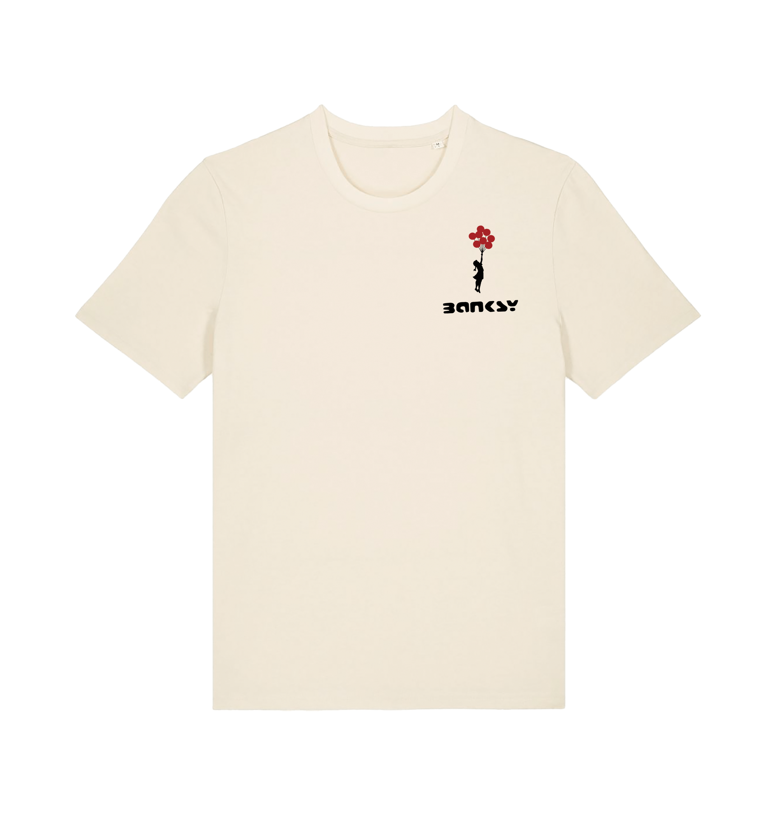 Natural Raw Printed T-shirt Front