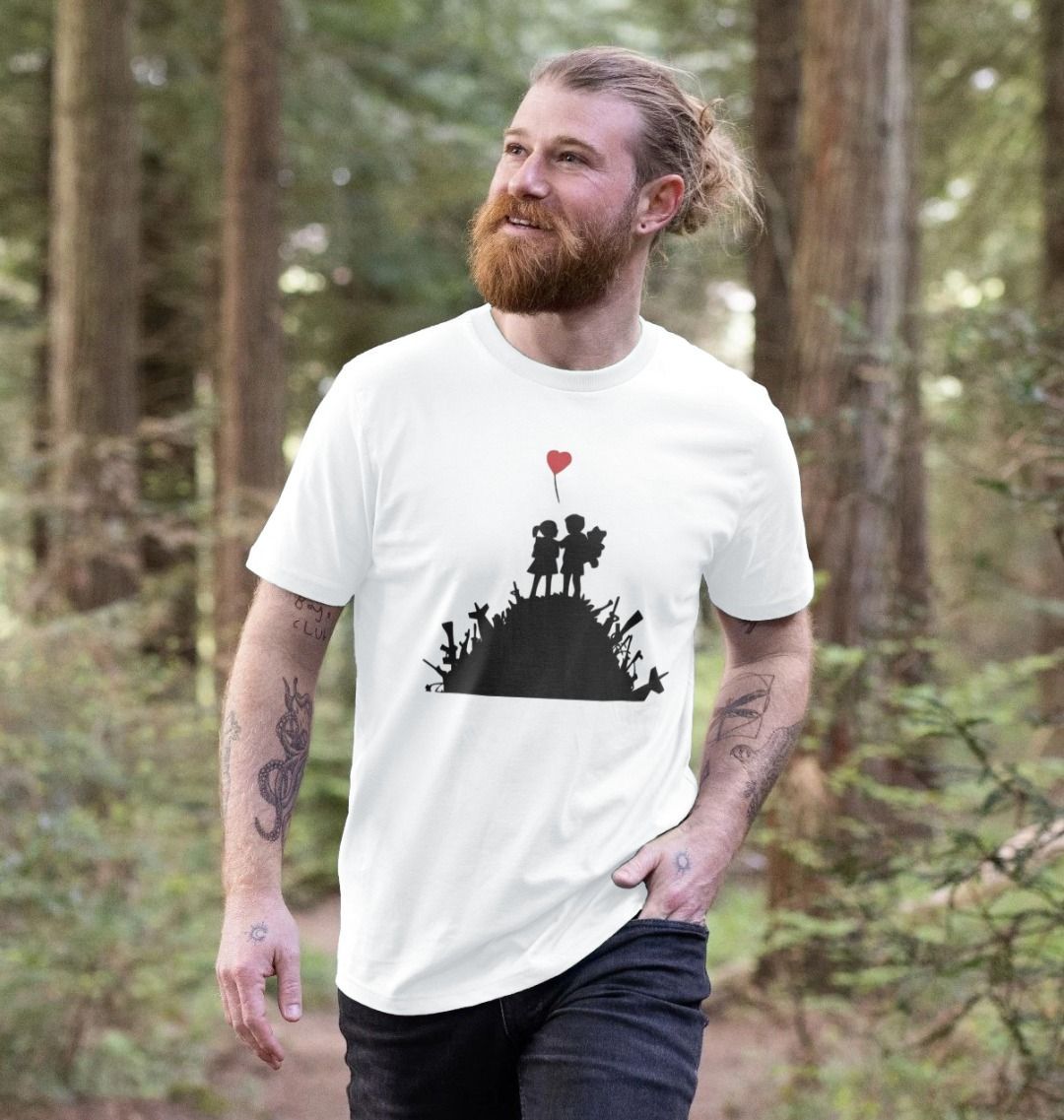 Banksy Kids on Gun Hill Front T Shirt