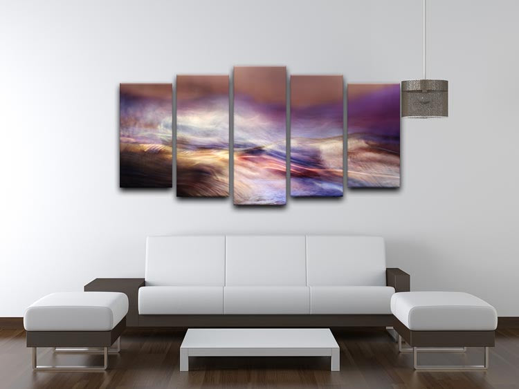 Wild River 5 Split Panel Canvas - Canvas Art Rocks - 3