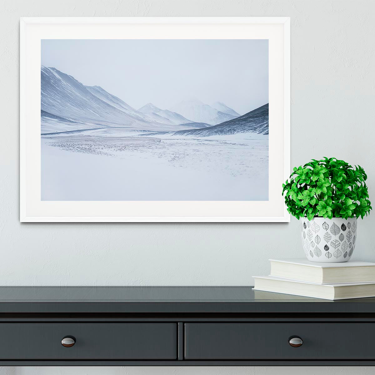 1 Sketched By The Wind Drawn Mountains Framed Print - Canvas Art Rocks - 5
