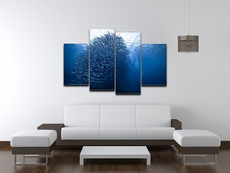Mass Giant 4 Split Panel Canvas - Canvas Art Rocks - 3