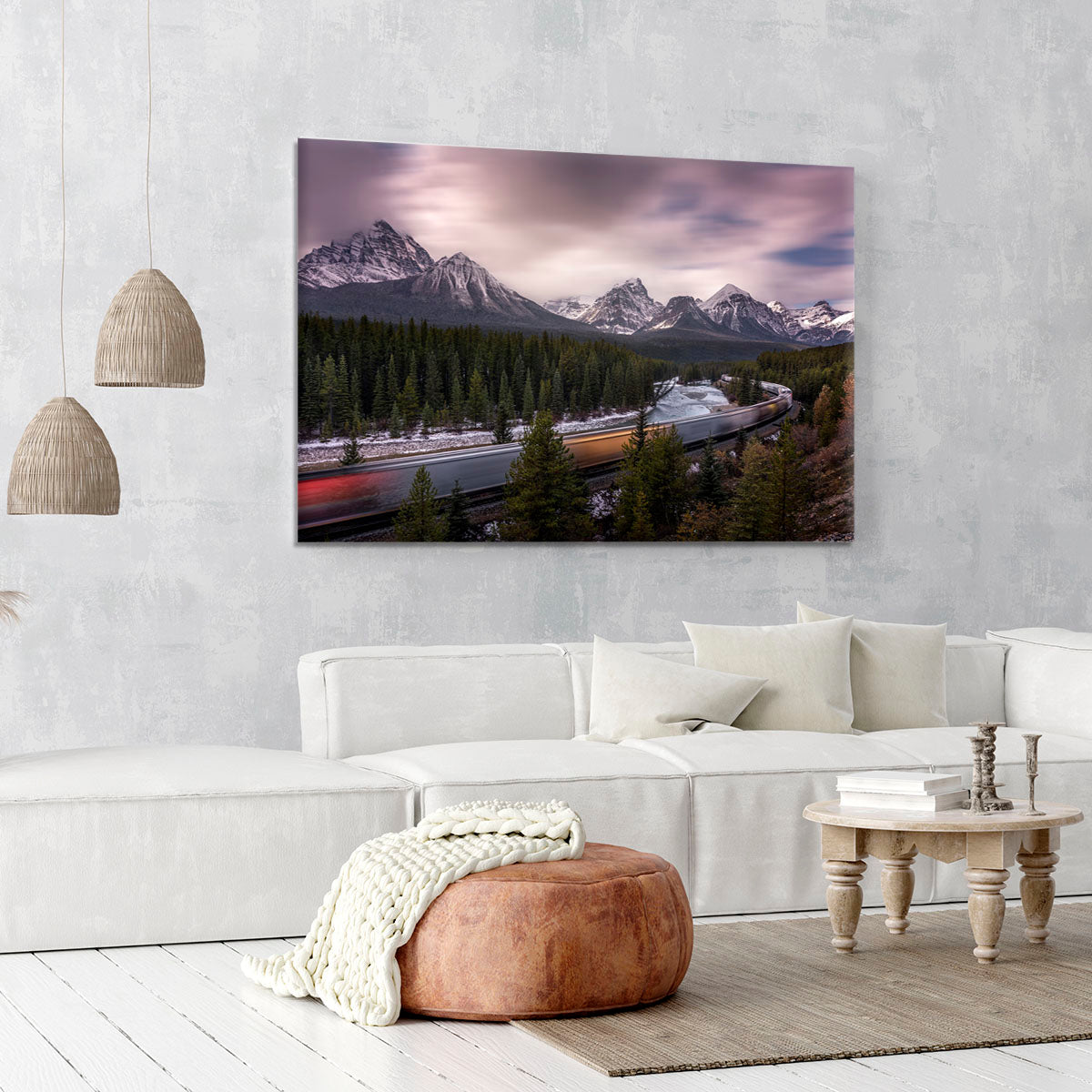 Last Train To Light Canvas Print or Poster - Canvas Art Rocks - 6