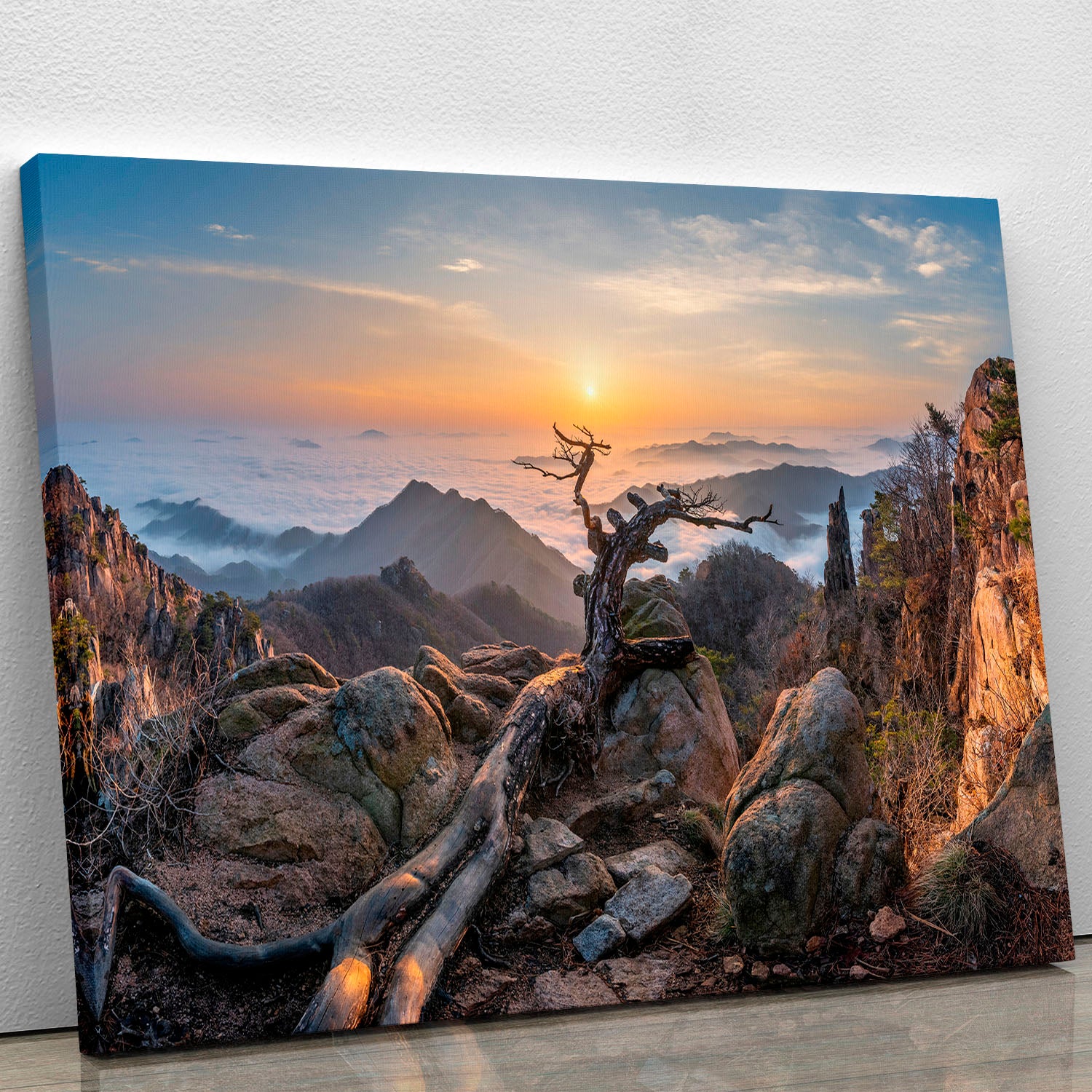 Dead pine On The Mountains Canvas Print or Poster - Canvas Art Rocks - 1