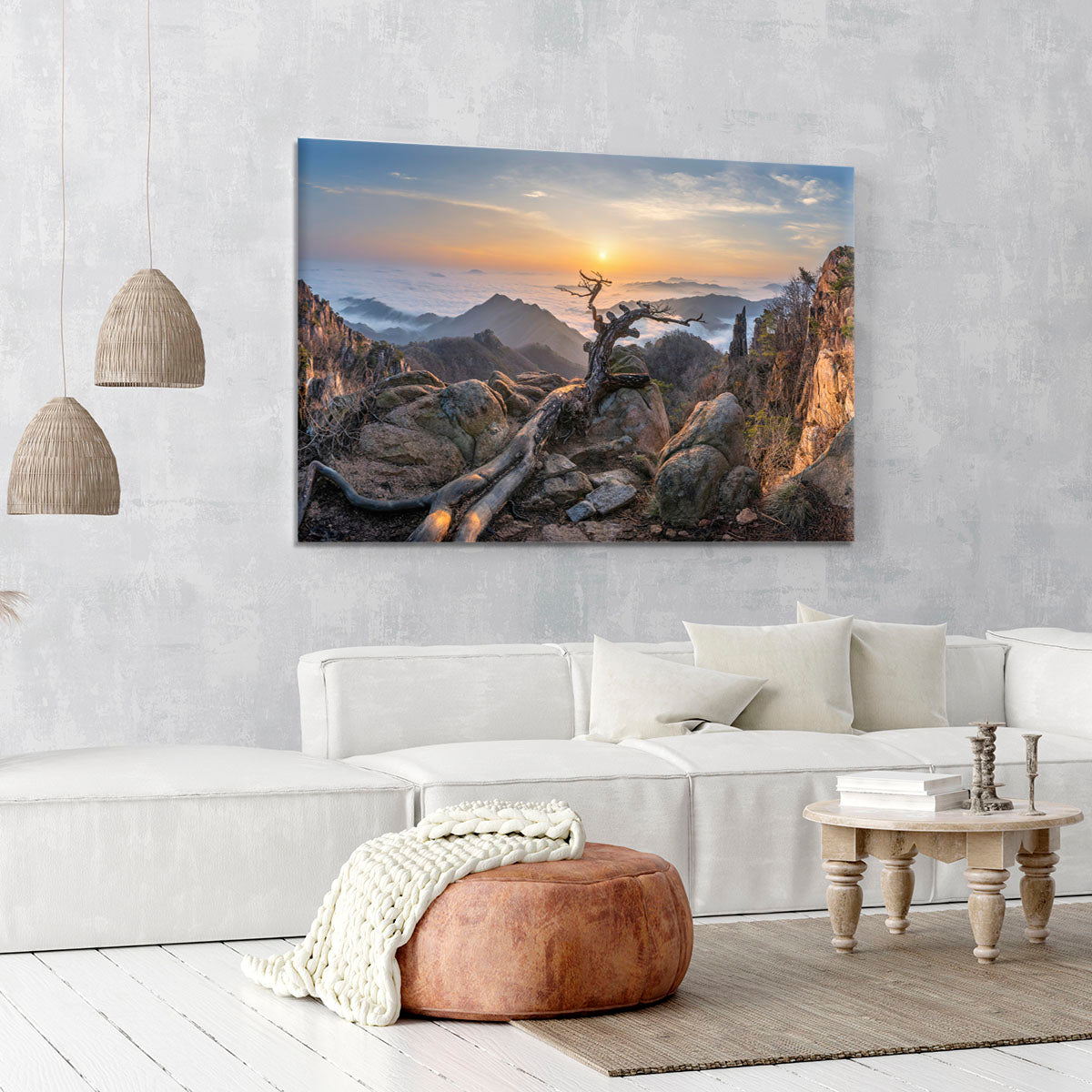 Dead pine On The Mountains Canvas Print or Poster - Canvas Art Rocks - 6