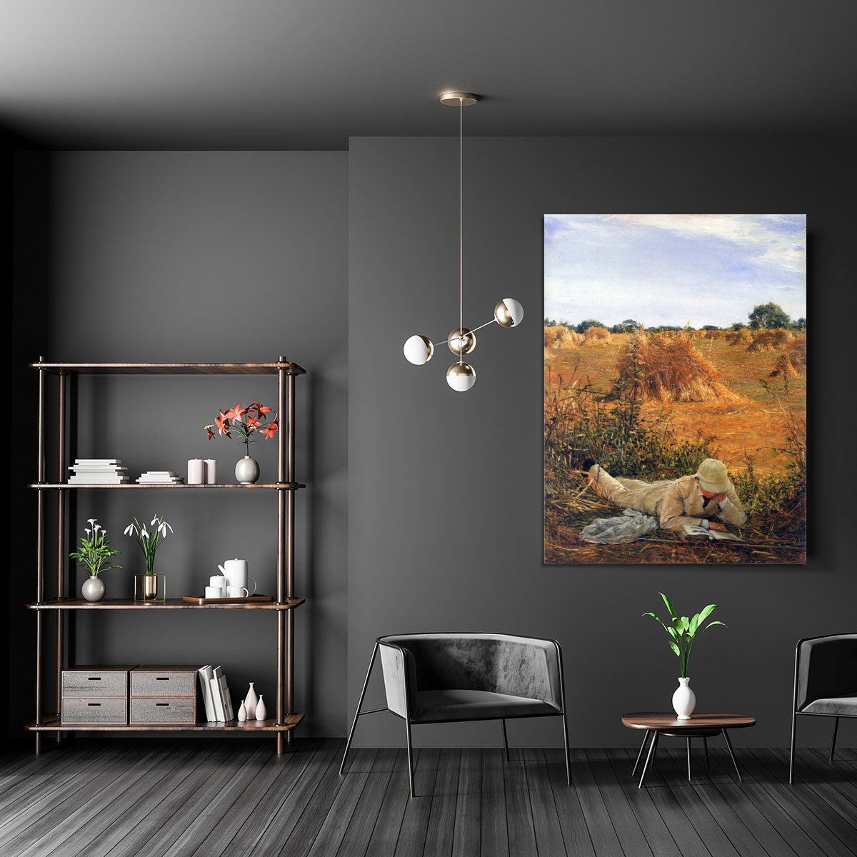 94 degrees in the shade by Alma Tadema Canvas Print or Poster - Canvas Art Rocks - 5