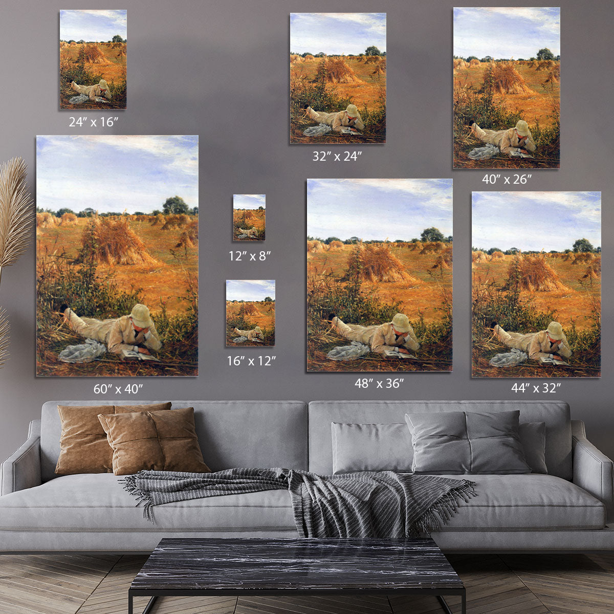 94 degrees in the shade by Alma Tadema Canvas Print or Poster - Canvas Art Rocks - 7