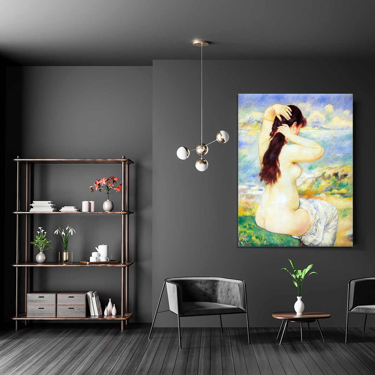 A Bather by Renoir Canvas Print or Poster - Canvas Art Rocks - 5