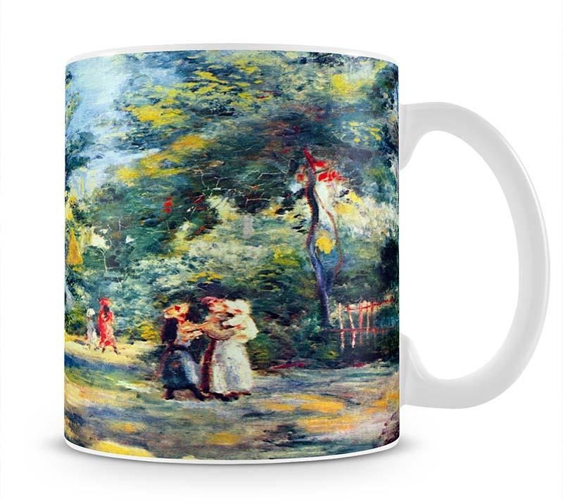 A Garden in Montmartre by Renoir Mug - Canvas Art Rocks - 1