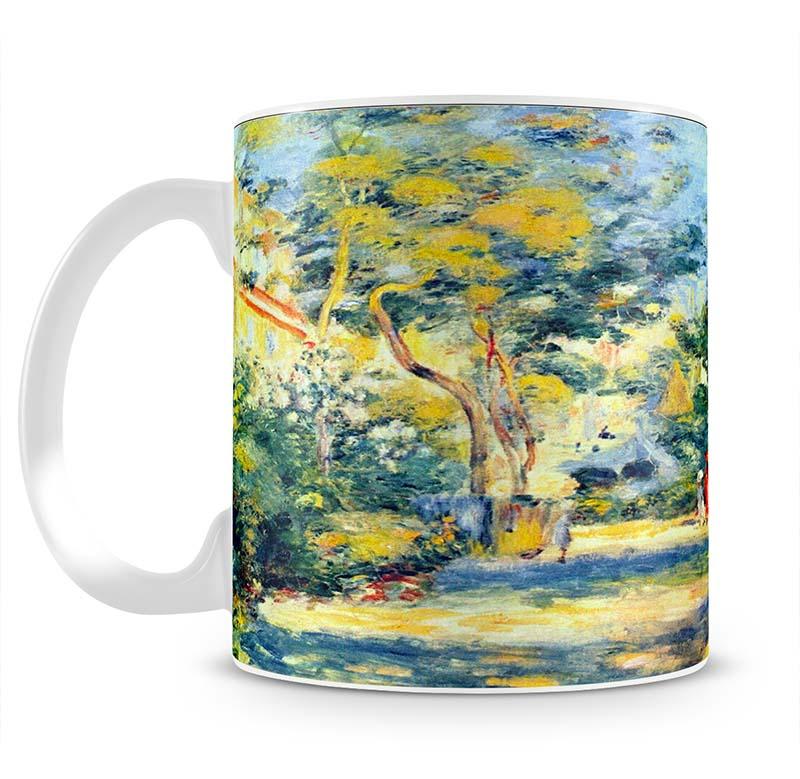 A Garden in Montmartre by Renoir Mug - Canvas Art Rocks - 2