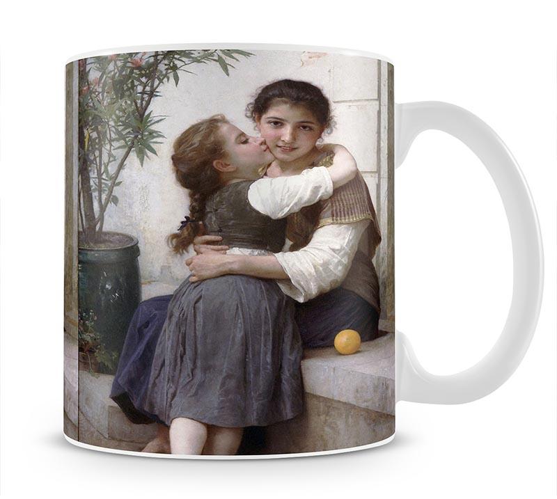 A Little Coaxing 1890 By Bouguereau Mug - Canvas Art Rocks - 1