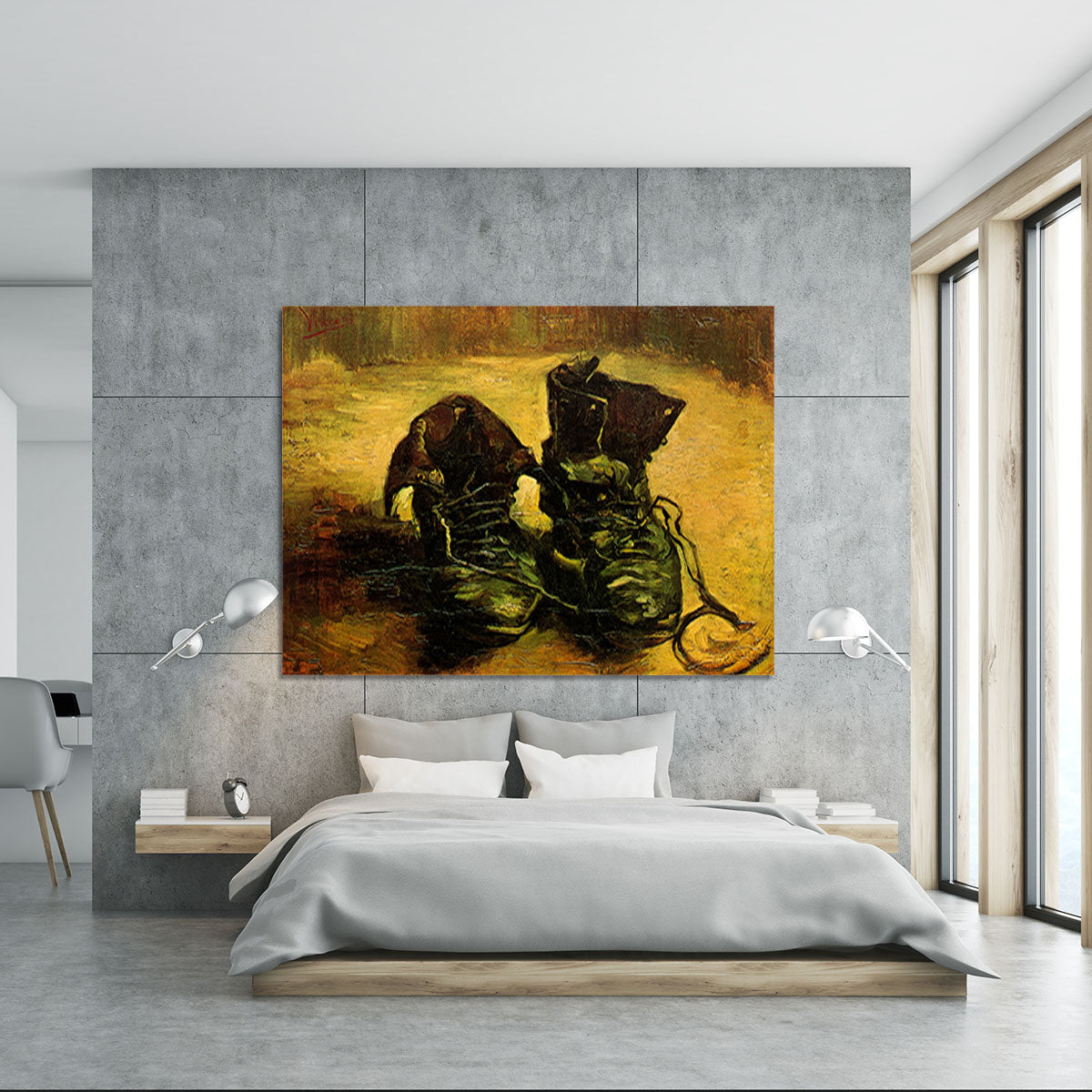 A Pair of Shoes 2 by Van Gogh Canvas Print or Poster - Canvas Art Rocks - 5