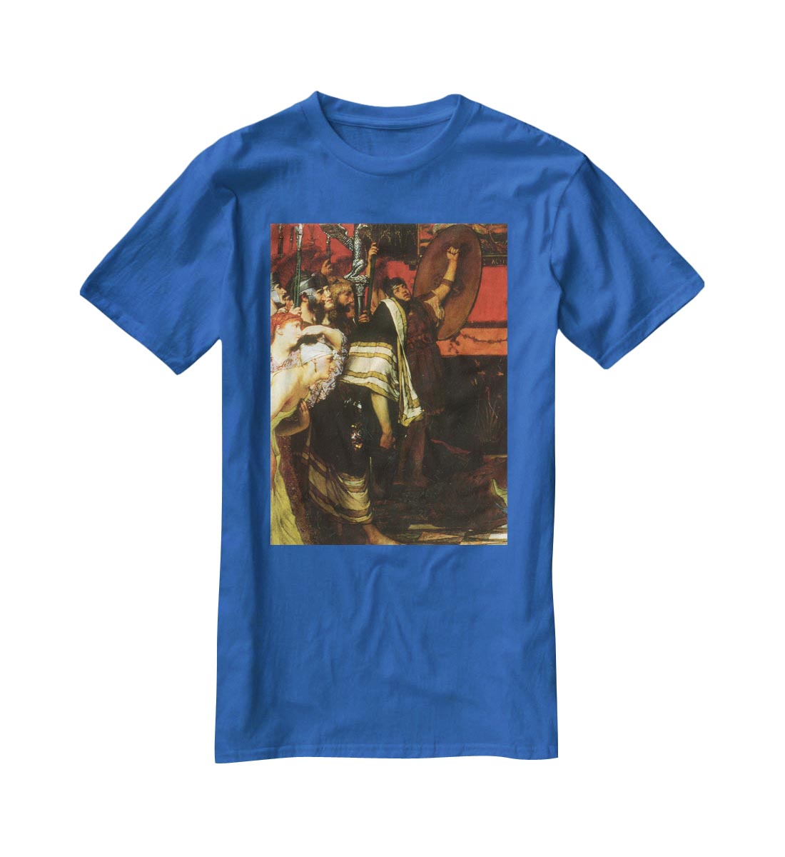 A Roman conqueror detail 1 by Alma Tadema T-Shirt - Canvas Art Rocks - 2