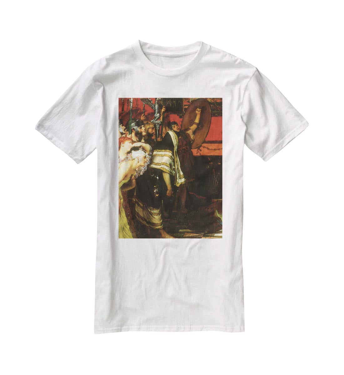 A Roman conqueror detail 1 by Alma Tadema T-Shirt - Canvas Art Rocks - 5