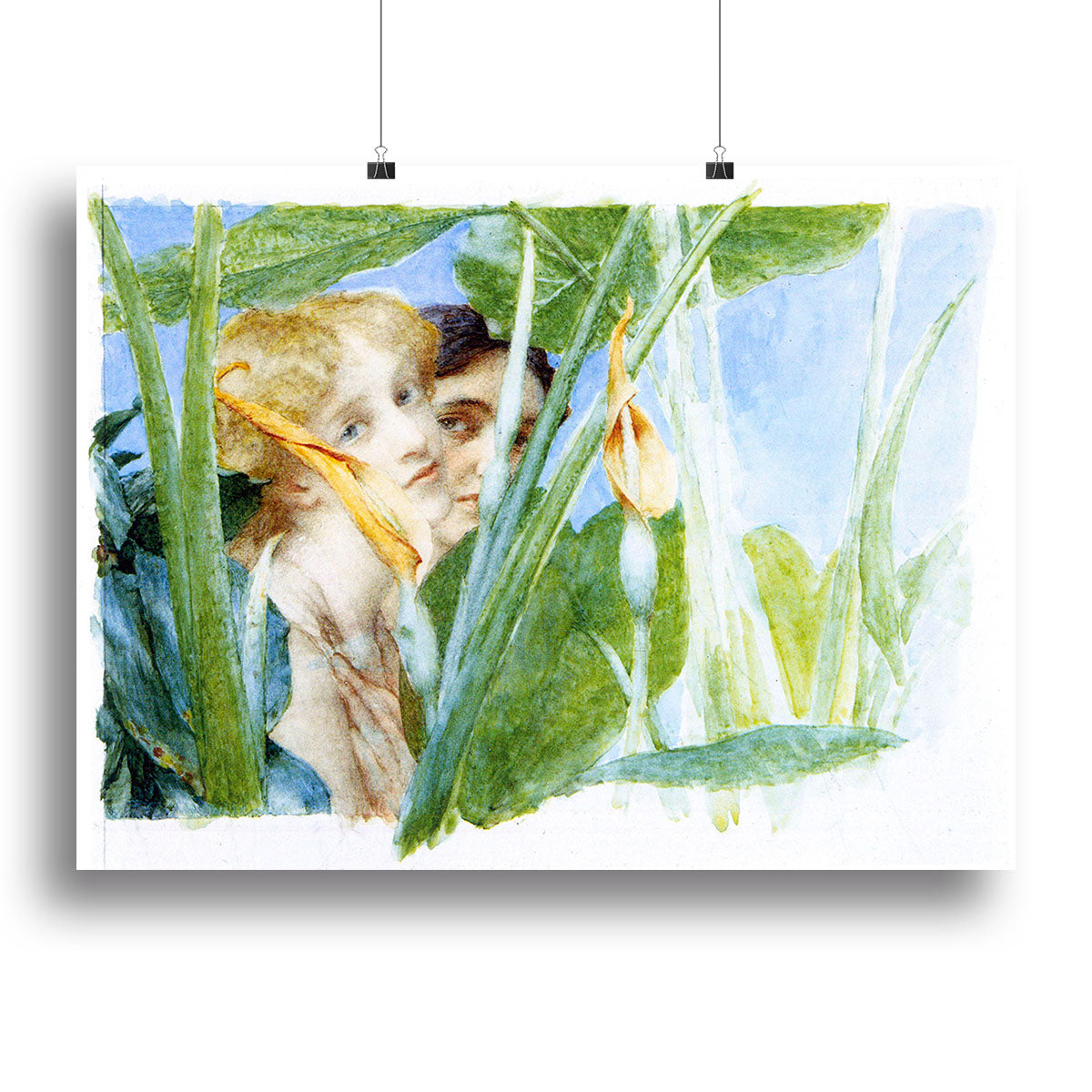 A beautiful flowe by Alma Tadema Canvas Print or Poster - Canvas Art Rocks - 2