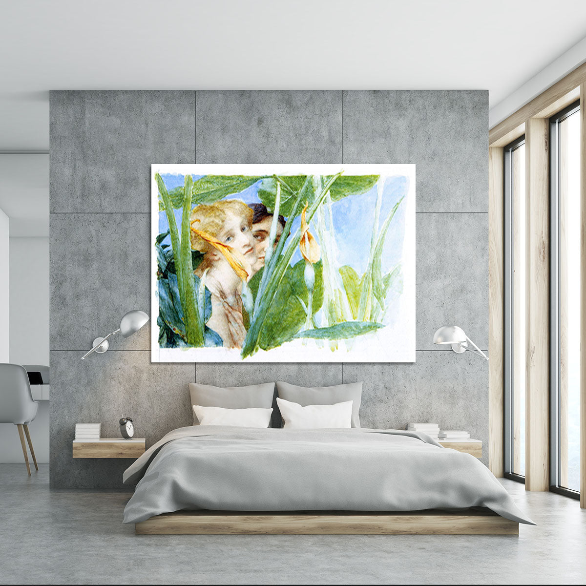 A beautiful flowe by Alma Tadema Canvas Print or Poster - Canvas Art Rocks - 5